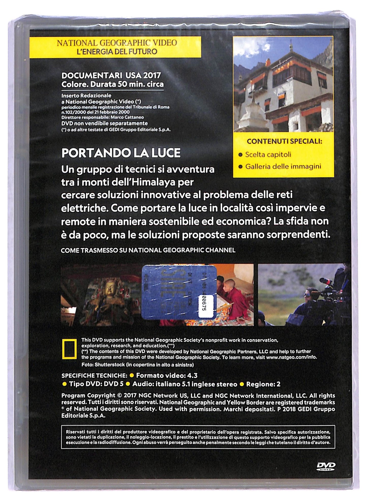 EBOND L'energia del futuro - National geographic EDITORIALE DVD D801311
