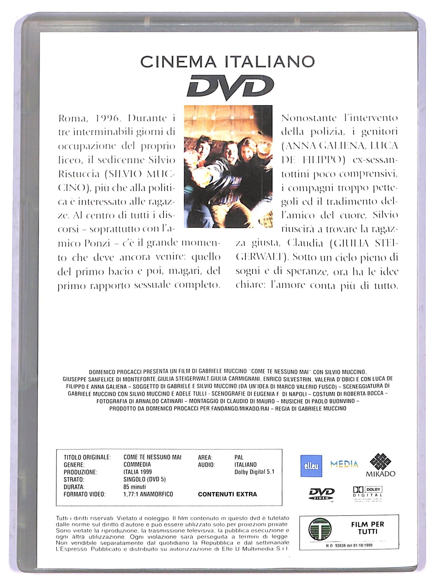 EBOND Come te nessuno mai EDITORIALE DVD D801340