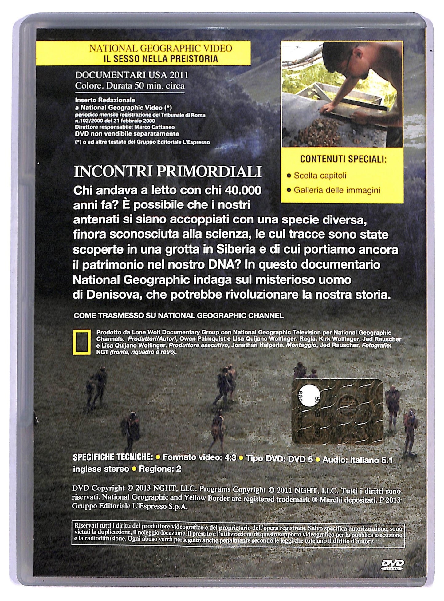EBOND Il sesso nella Preistoria n. 121 - National Geographic DVD D801346