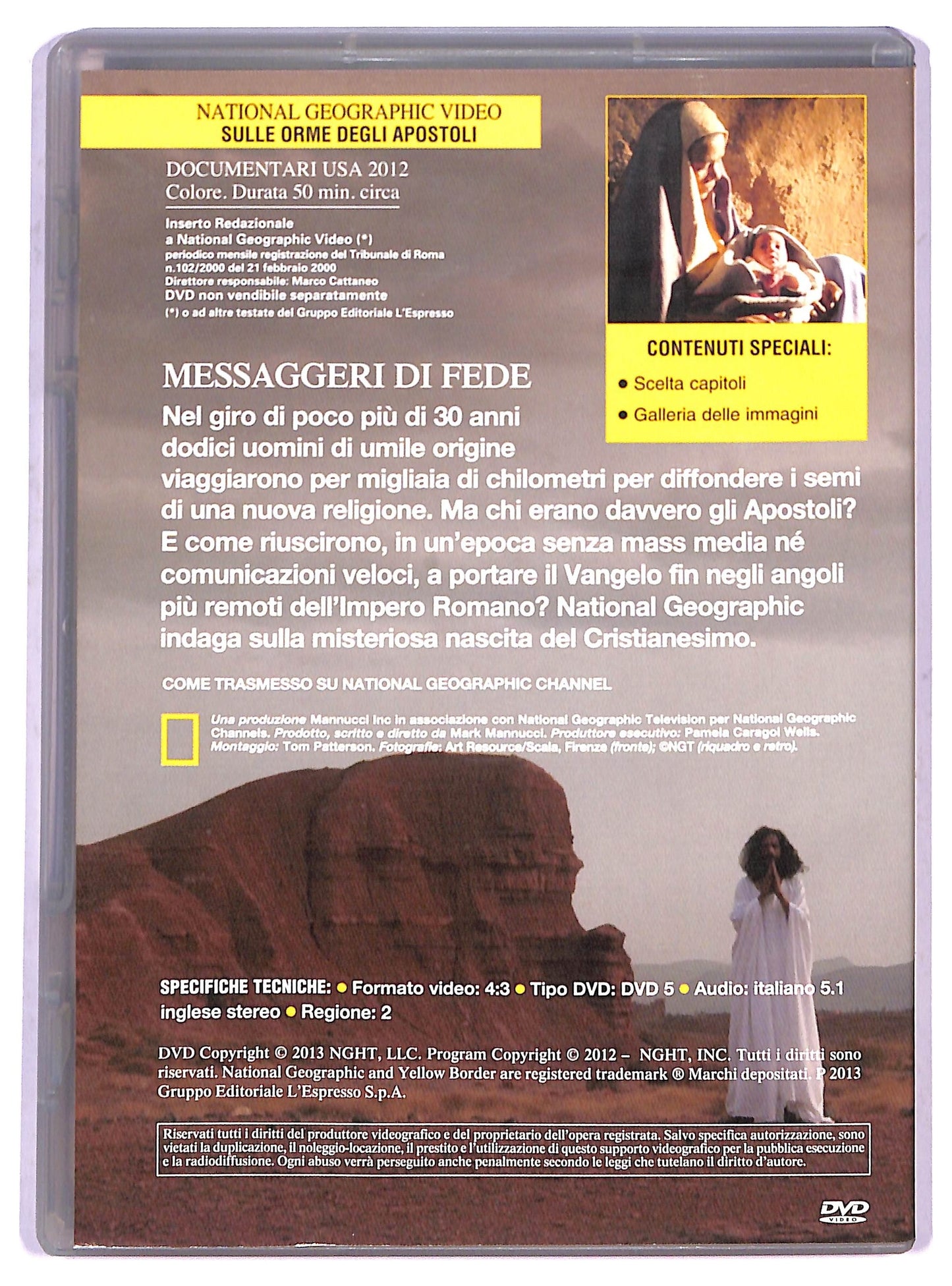 EBOND Sulle Orme Degli Apostoli - National Geographic Vol.122 DVD D801407