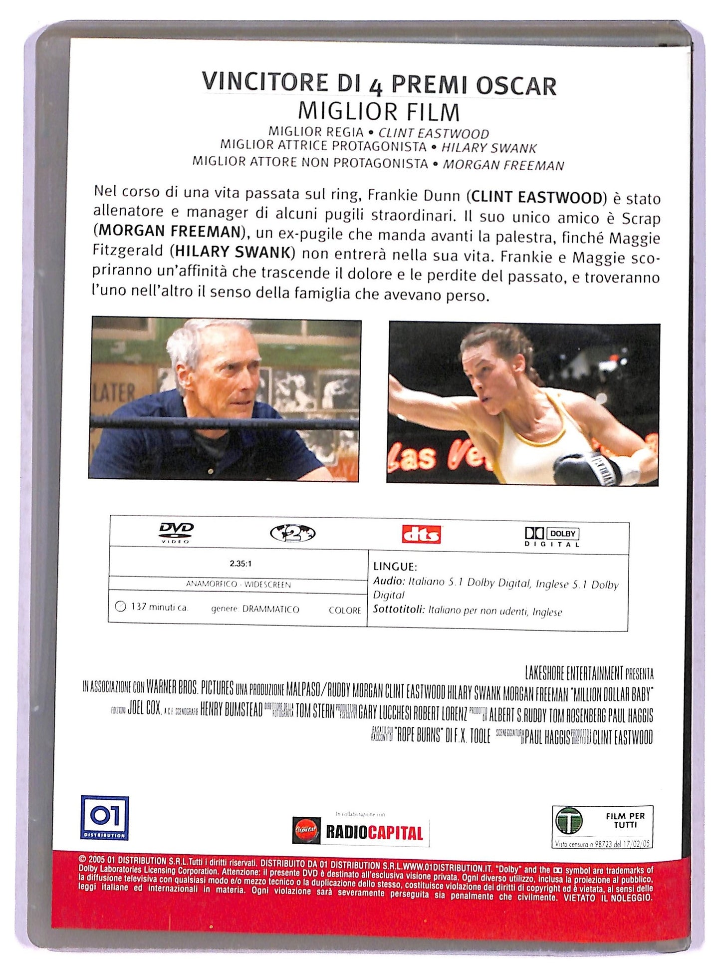 EBOND Million Dollar Baby EDITORIALE DVD D801412