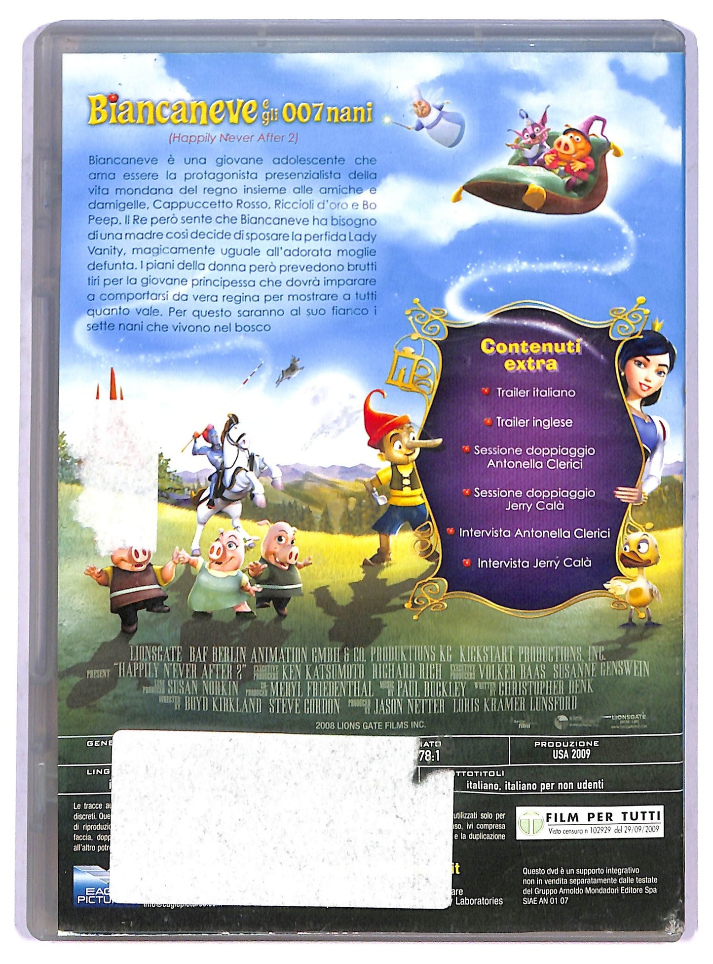 EBOND Biancaneve e gli 007 nani EDITORIALE DVD D801442