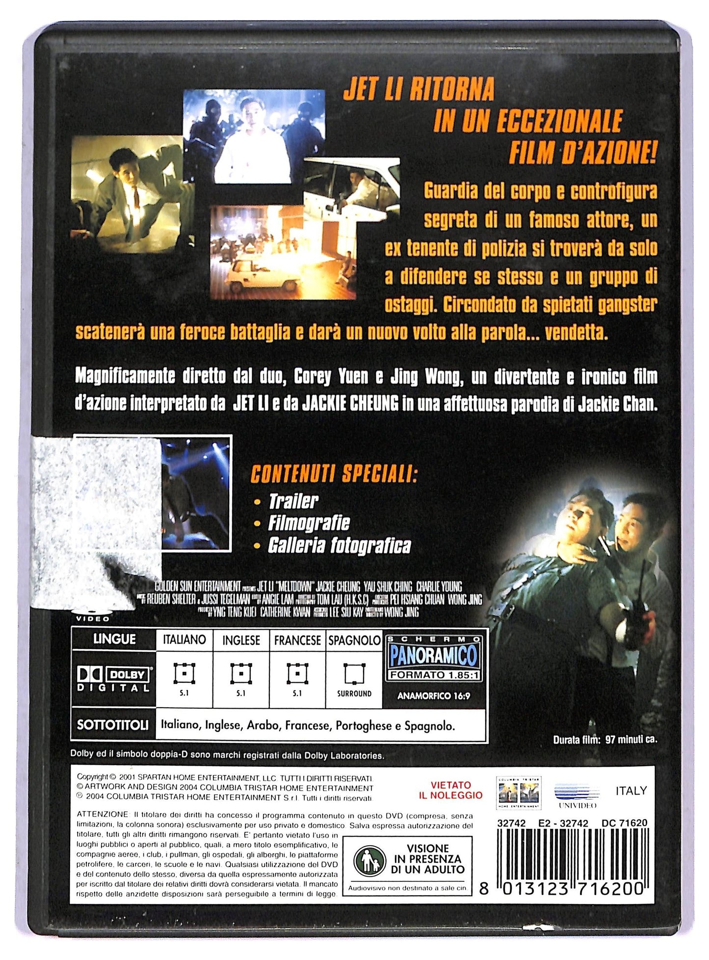 EBOND Meltdown - La catastrofe DVD D801453