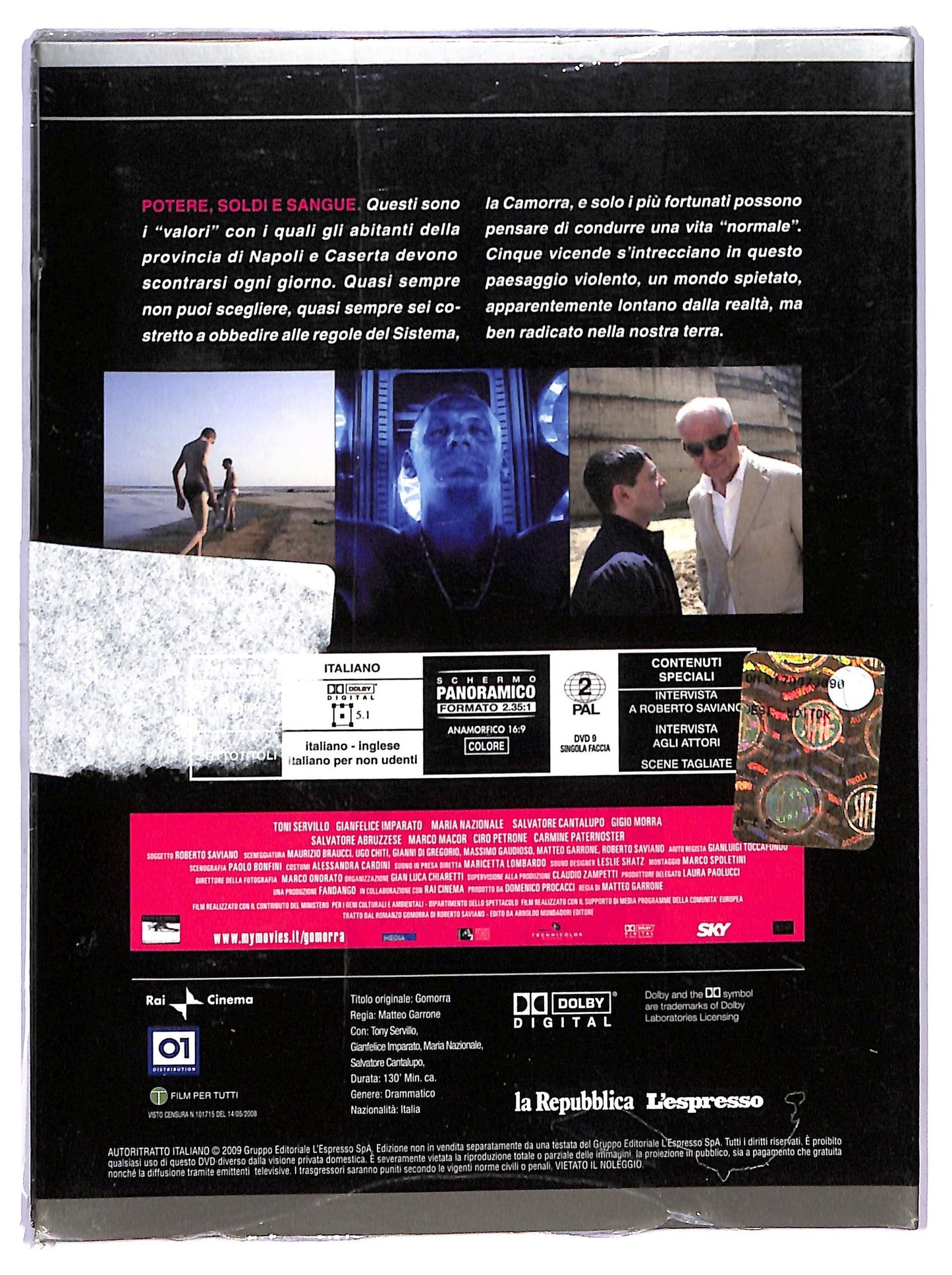EBOND Gomorra DIGIPACK EDITORIALE DVD D801455