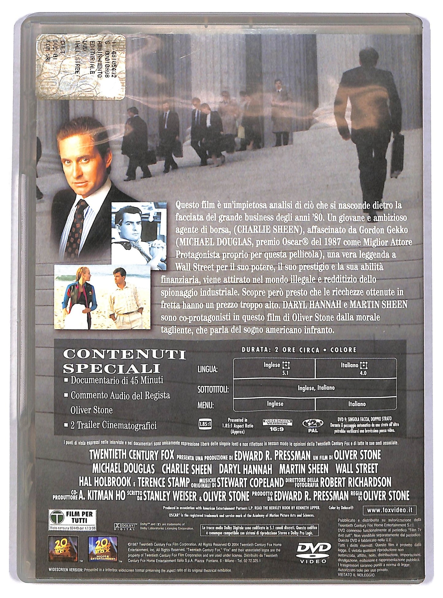 EBOND Wall Street EDITORIALE DVD D801563