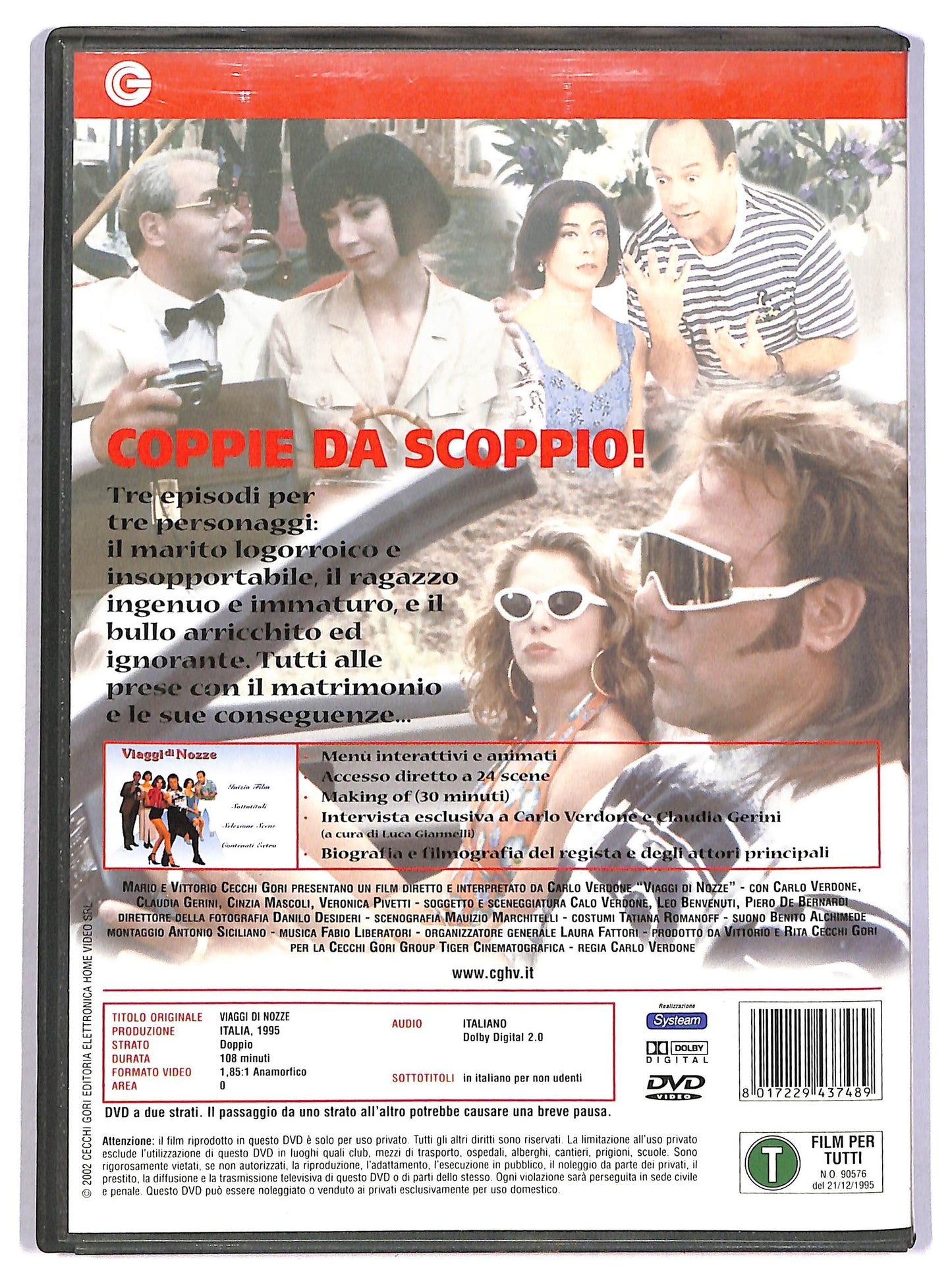 EBOND viaggi di nozze DVD D801627