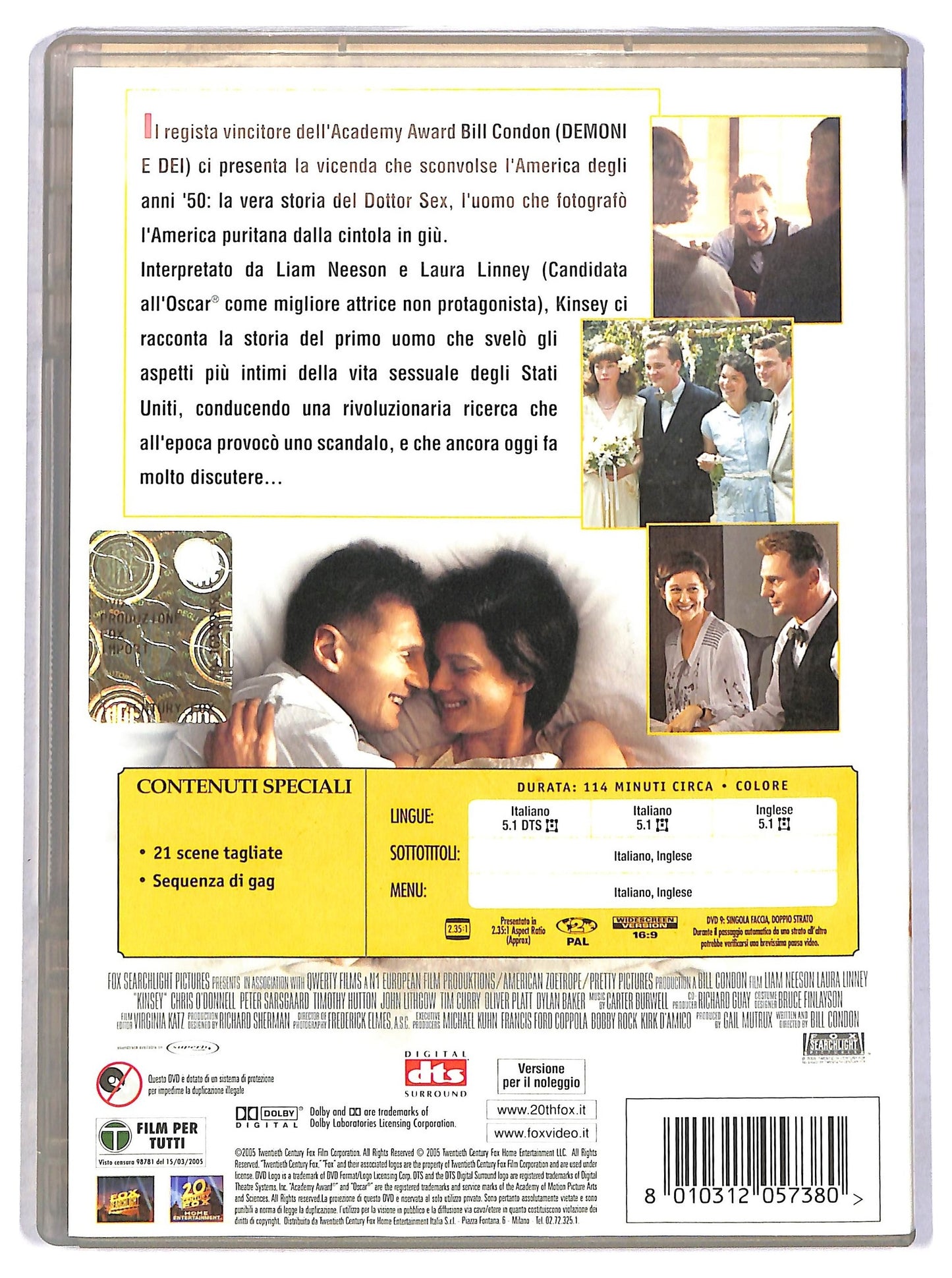 EBOND Kinsey NOLEGGIO DVD D801660