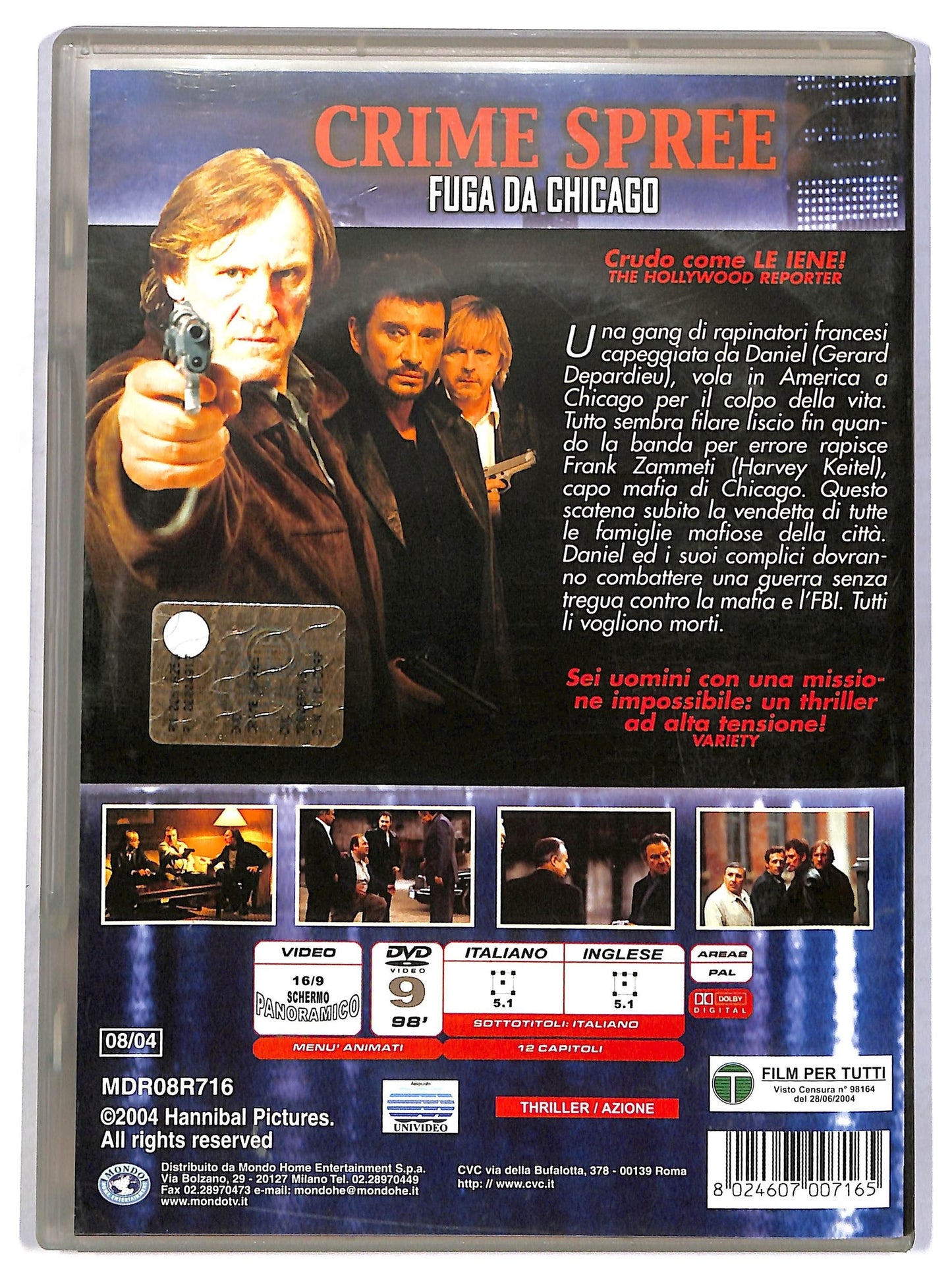 EBOND Crime Spree - In fuga da Chicago Noleggio DVD D801705