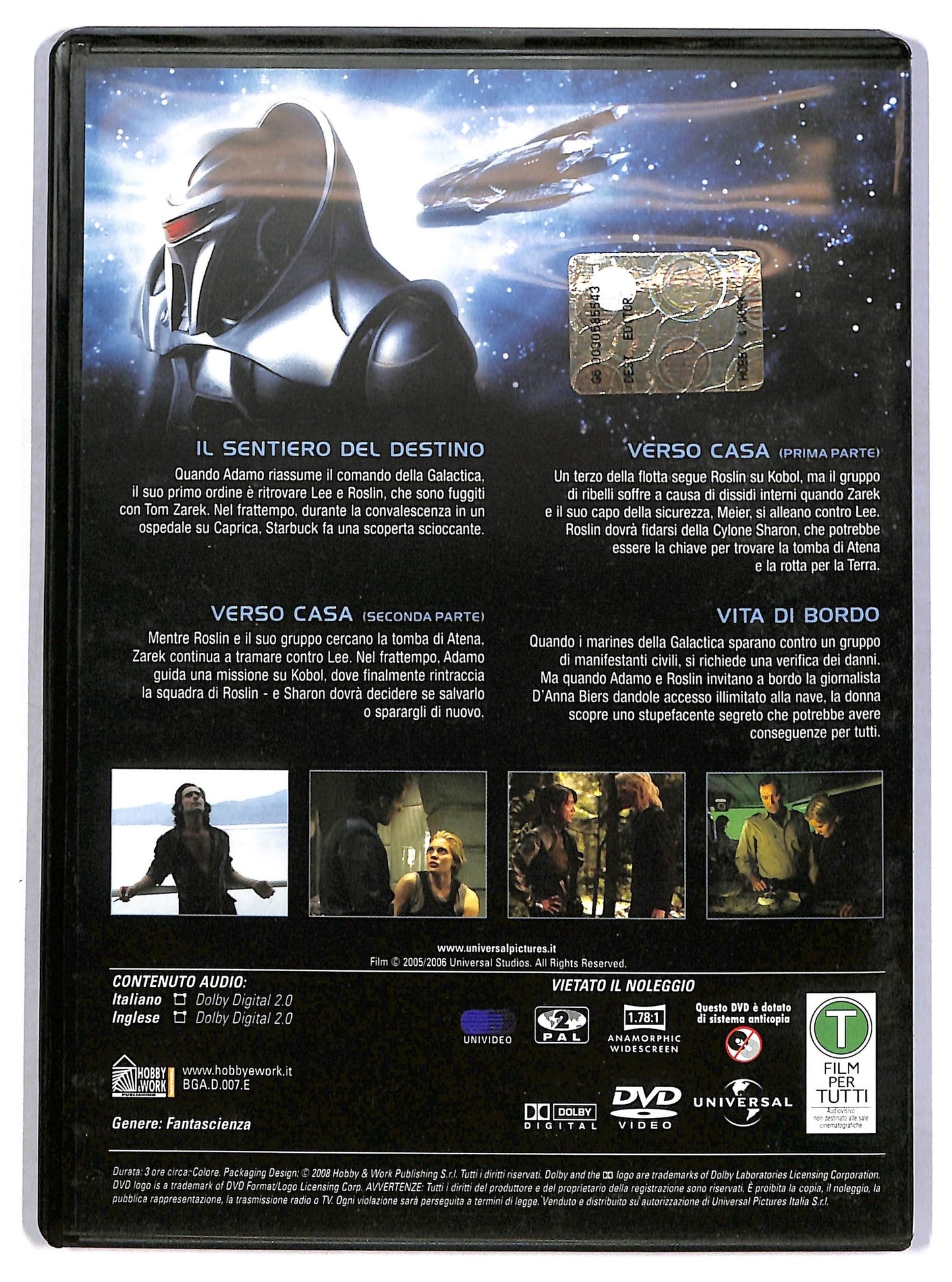EBOND Battlestar Gakactica vol.7 St.2 Ep. 5 - 8 EDITORIALE DVD D801739