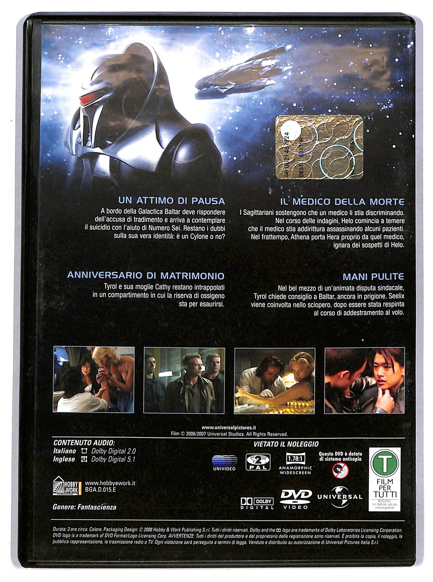 EBOND Battlestar Galactica Vol.15 Stagione 3 EDITORIALE DVD D801741