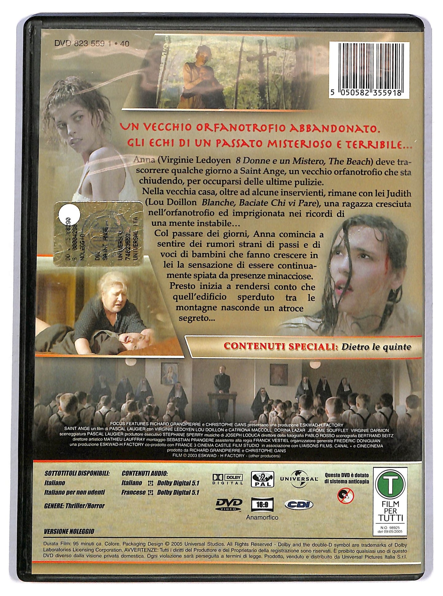 EBOND saint ange NOLEGGIO DVD D801749