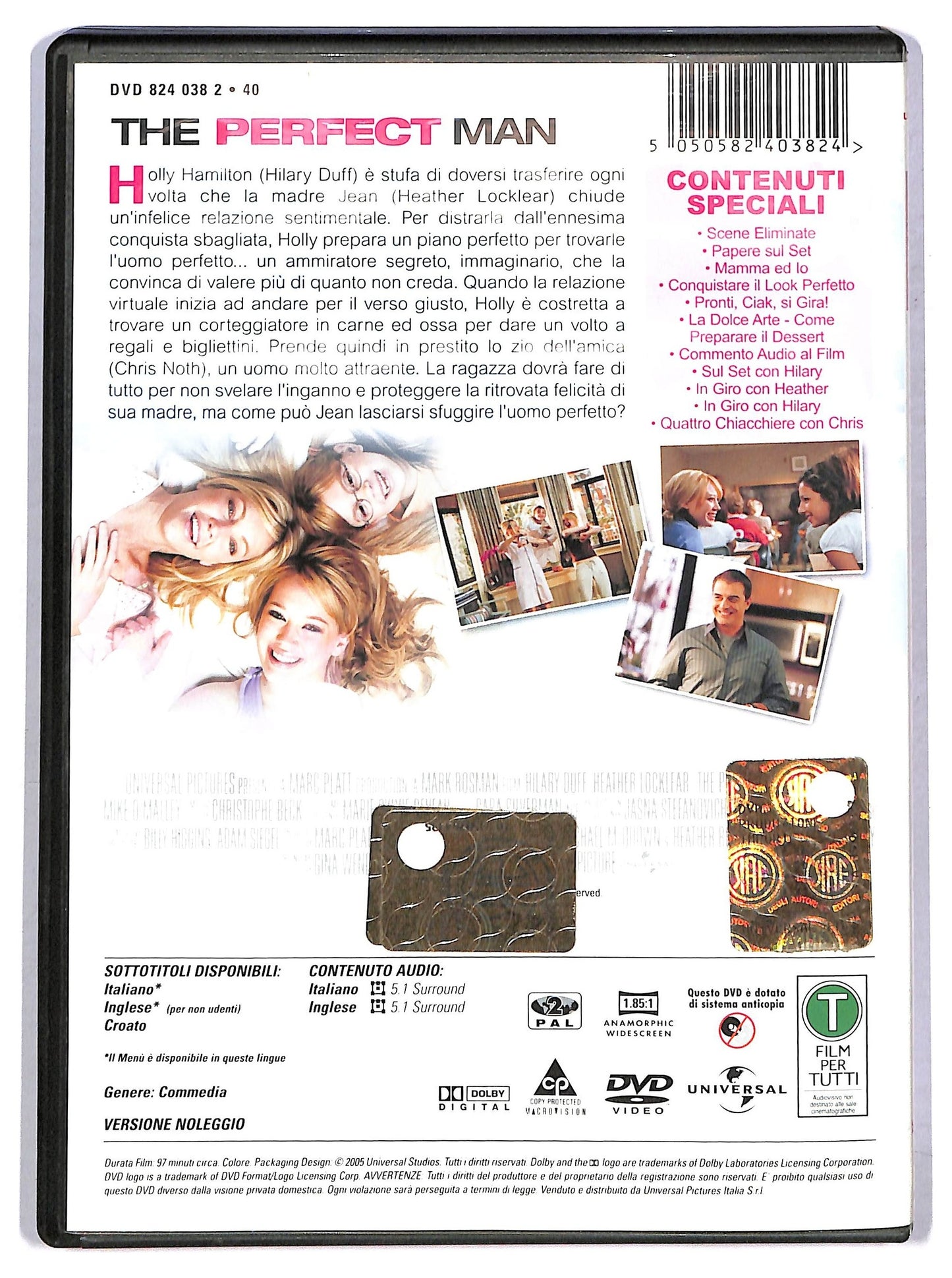 EBOND the perfect man - Noleggio DVD D801754