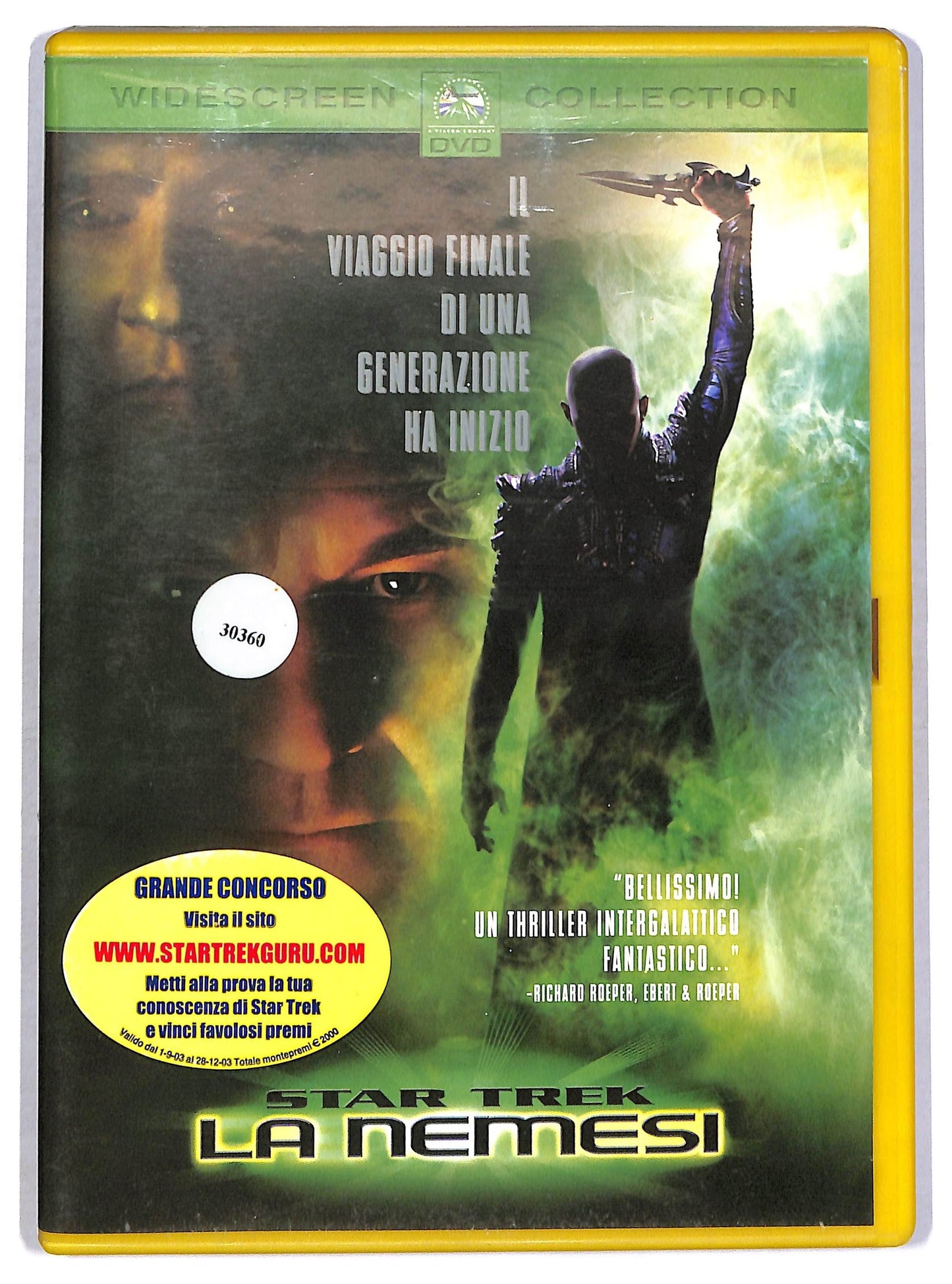 EBOND Star Trek La Nemesi DVD Ex Noleggio D801756