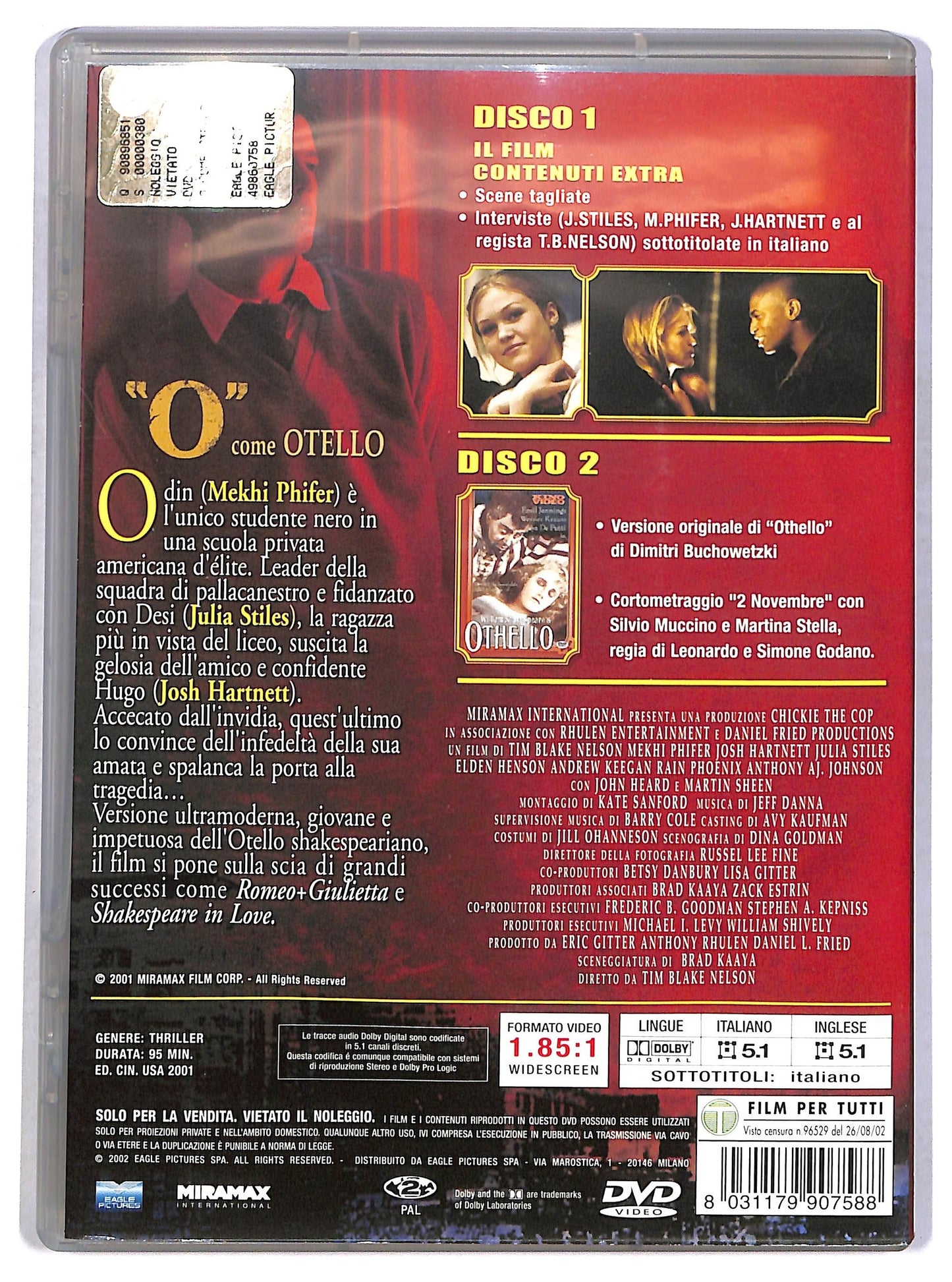 EBOND O come Otello DVD D801818