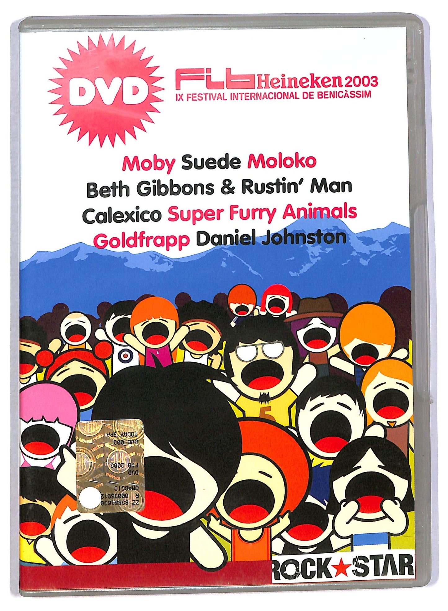 EBOND Fib Heineken 2003 (ix Festival Internacional De Benicassim) DVD D801840