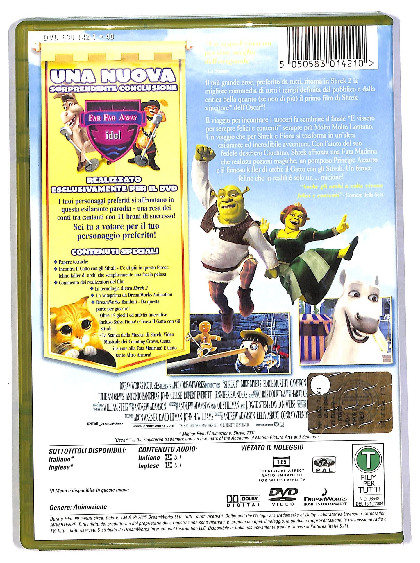 EBOND Shrek 2 DVD D801844