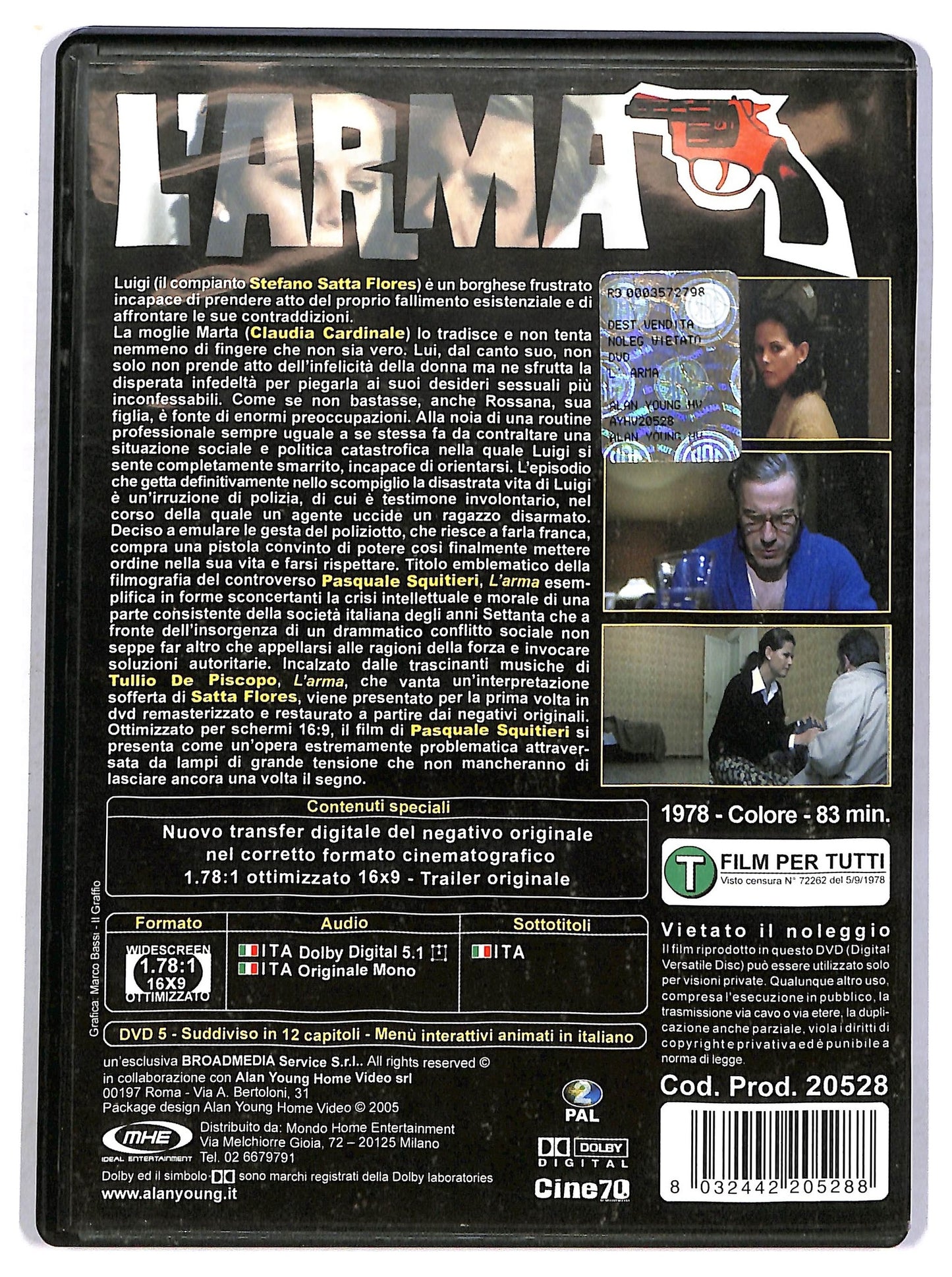 EBOND l'arma DVD D801854
