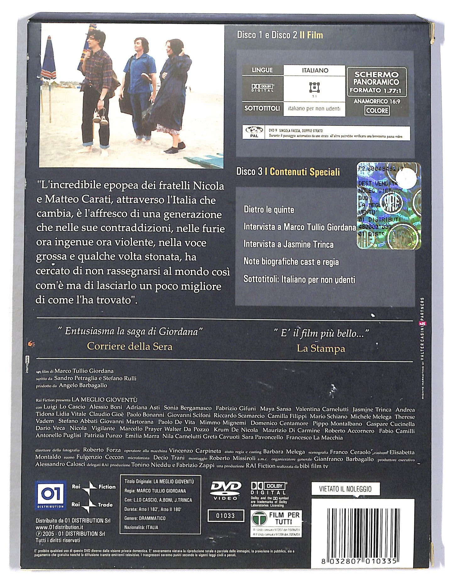 EBOND La meglio gioventu DVD D801929