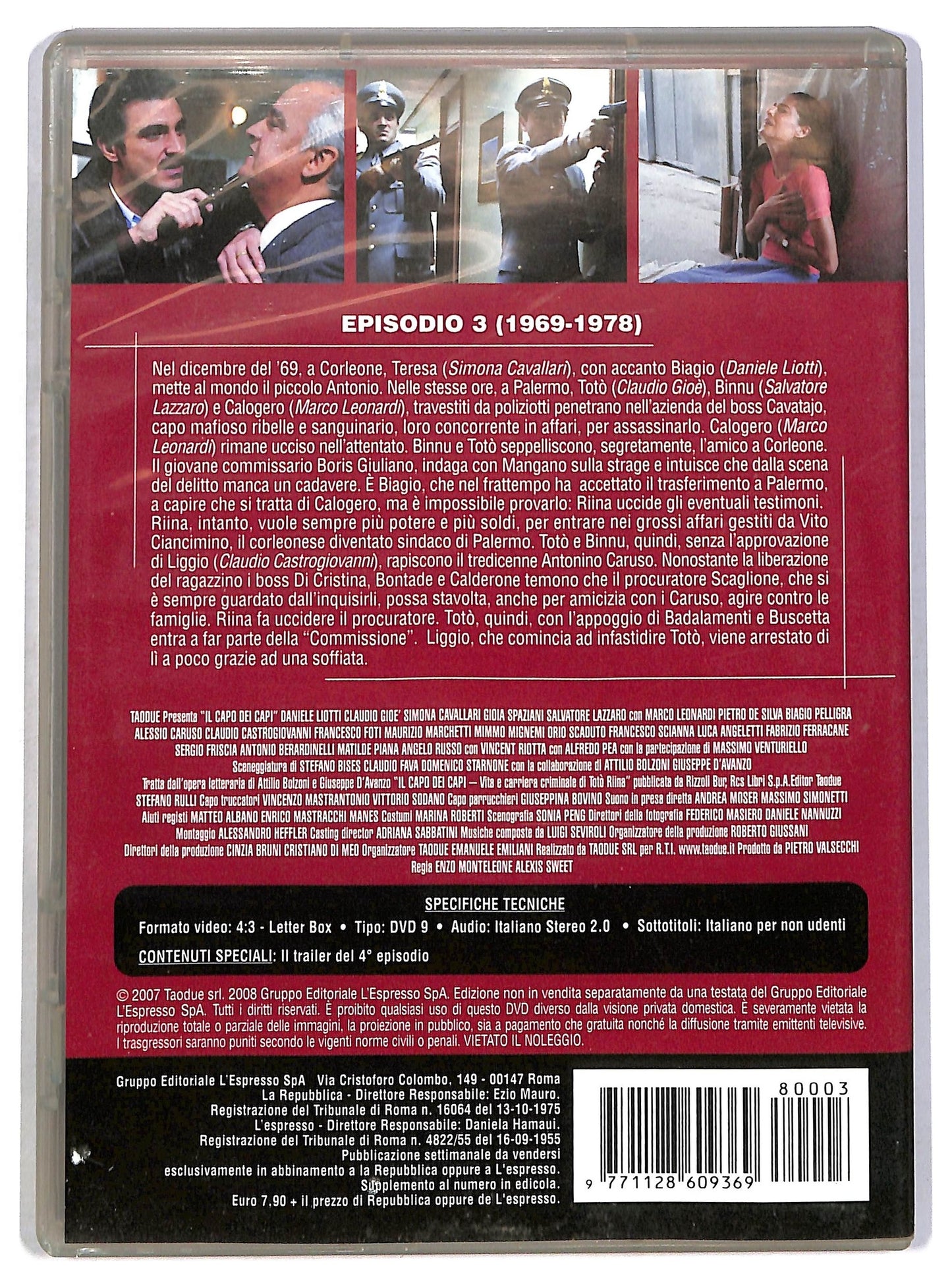 EBOND il capo dei capi episodio 3 EDITORIALE DVD D802011