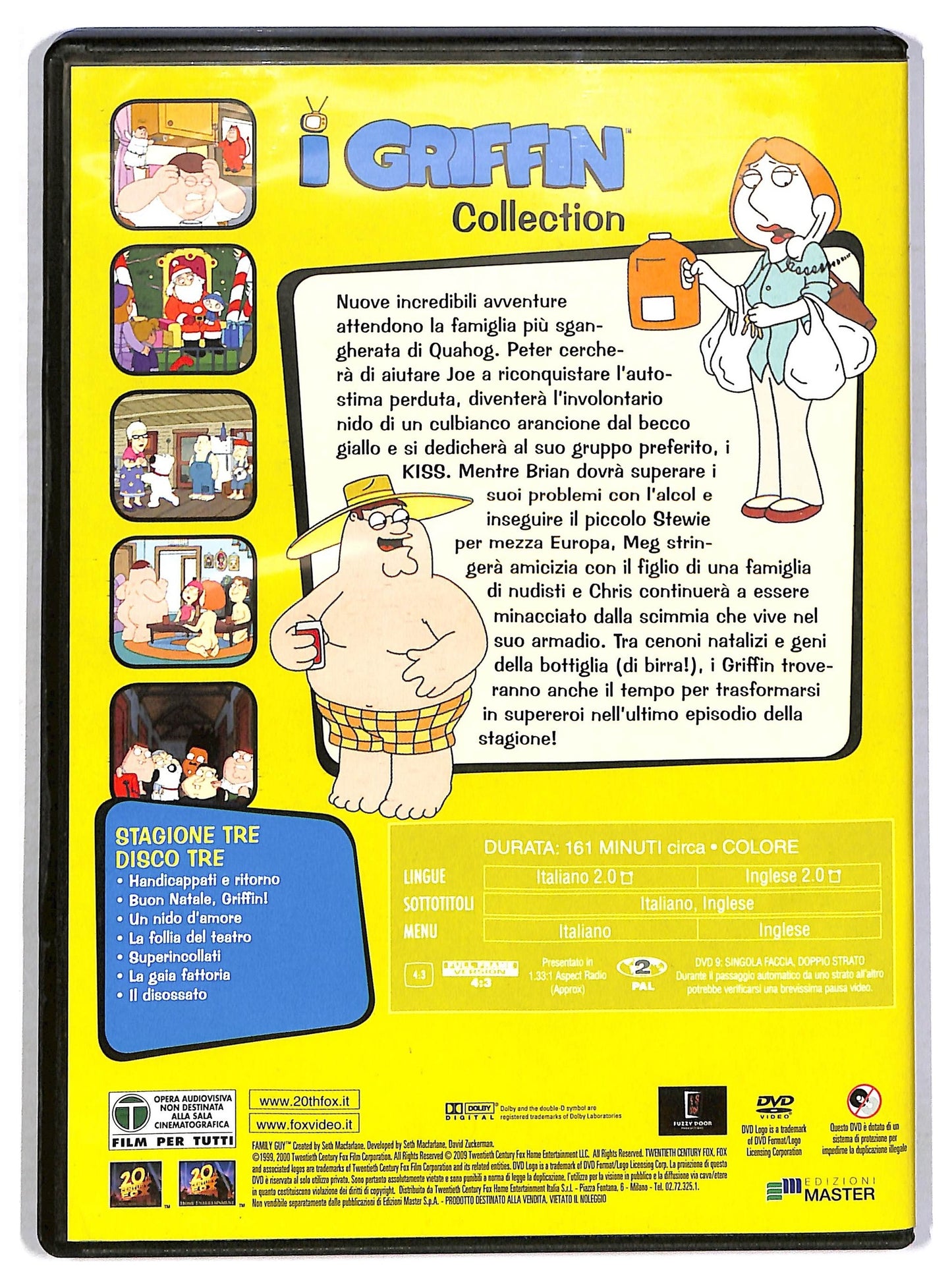 EBOND I griffin stagione 3 disco tre EDITORIALE DVD D802018