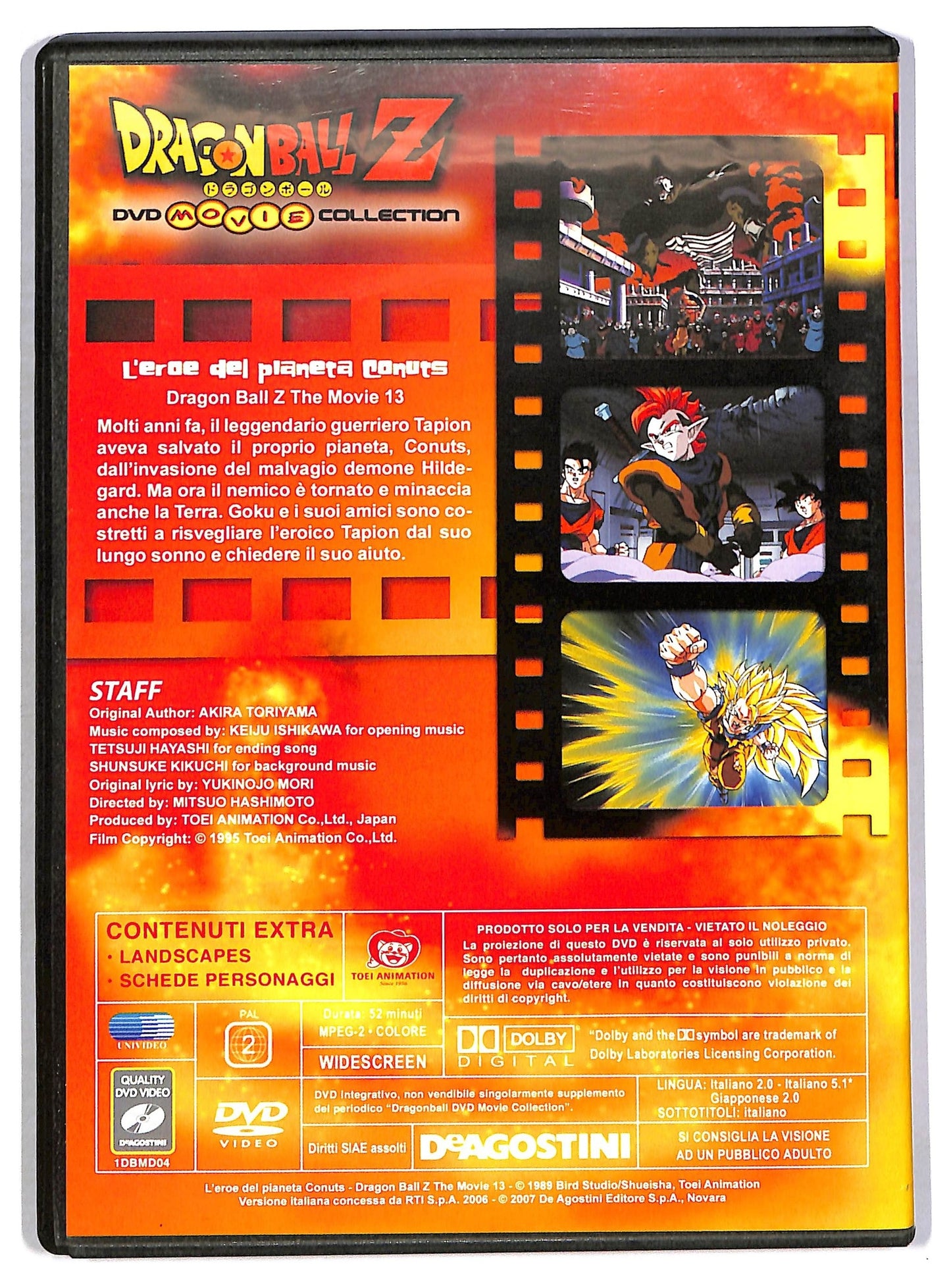EBOND Dragon Ball Movie Collection - L'Eroe Del Pianeta Conuts EDITORIALE DVD D802026