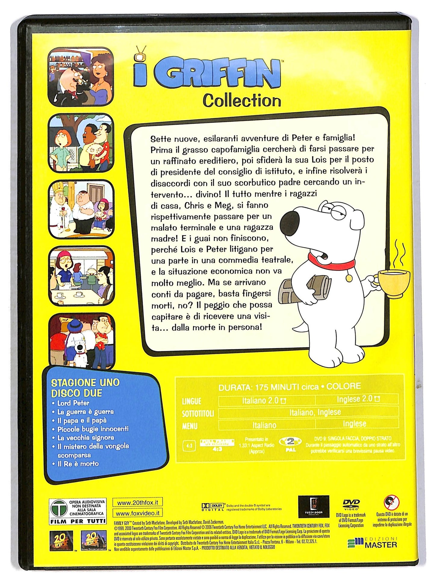 EBOND I Griffin Collection - Stagione Uno Disco Due EDITORIALE DVD D802034