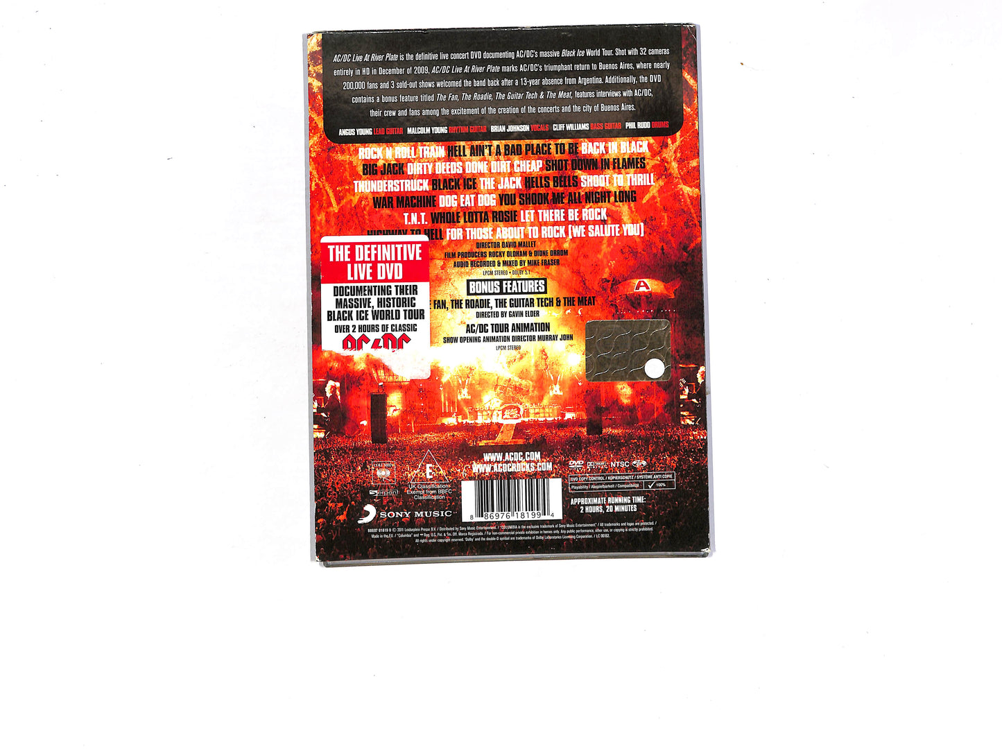 EBOND Live at river plate AC DC DVD D802043
