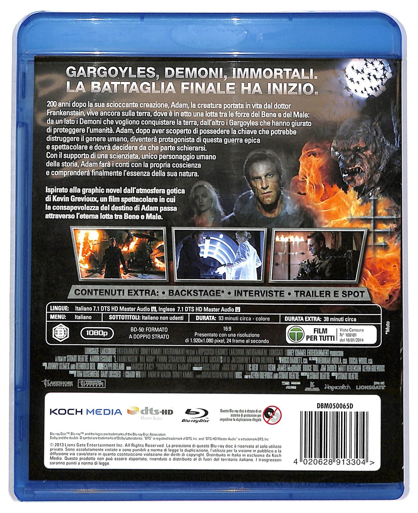 EBOND I,frankestein BLURAY D802101