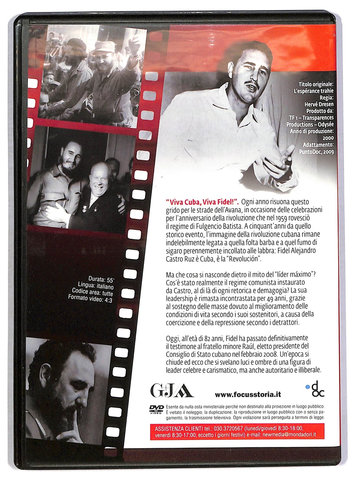 EBOND Fidel Castro - Il sogno infranto EDITORIALE DVD D802125