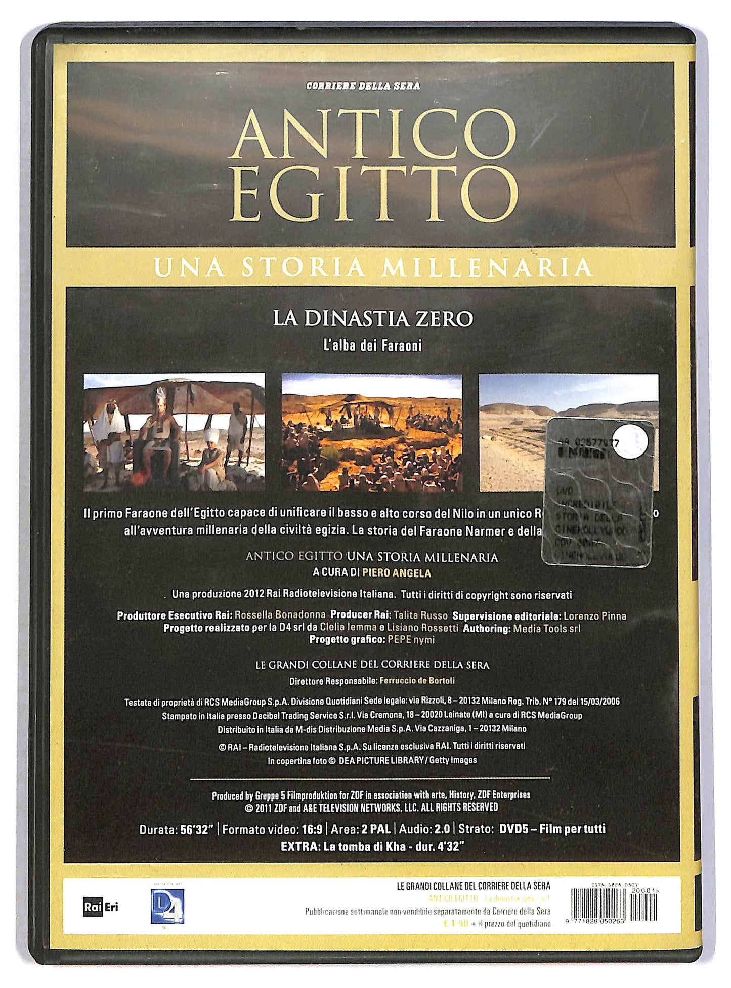 EBOND antico egitto - la dinastia zero, volume 1 EDITORIALE DVD D802137