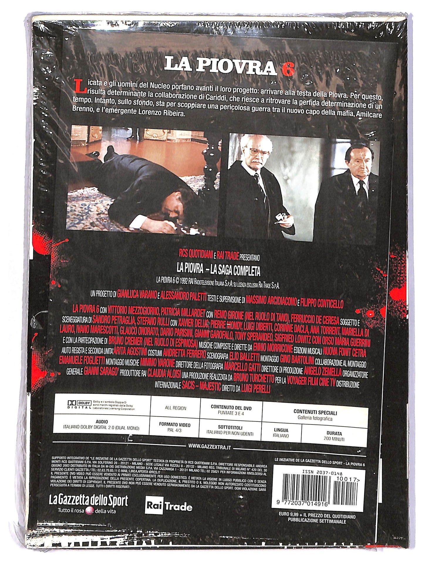 EBOND La piovra 6 puntate 3 - 4 EDITORIALE DVD D802147