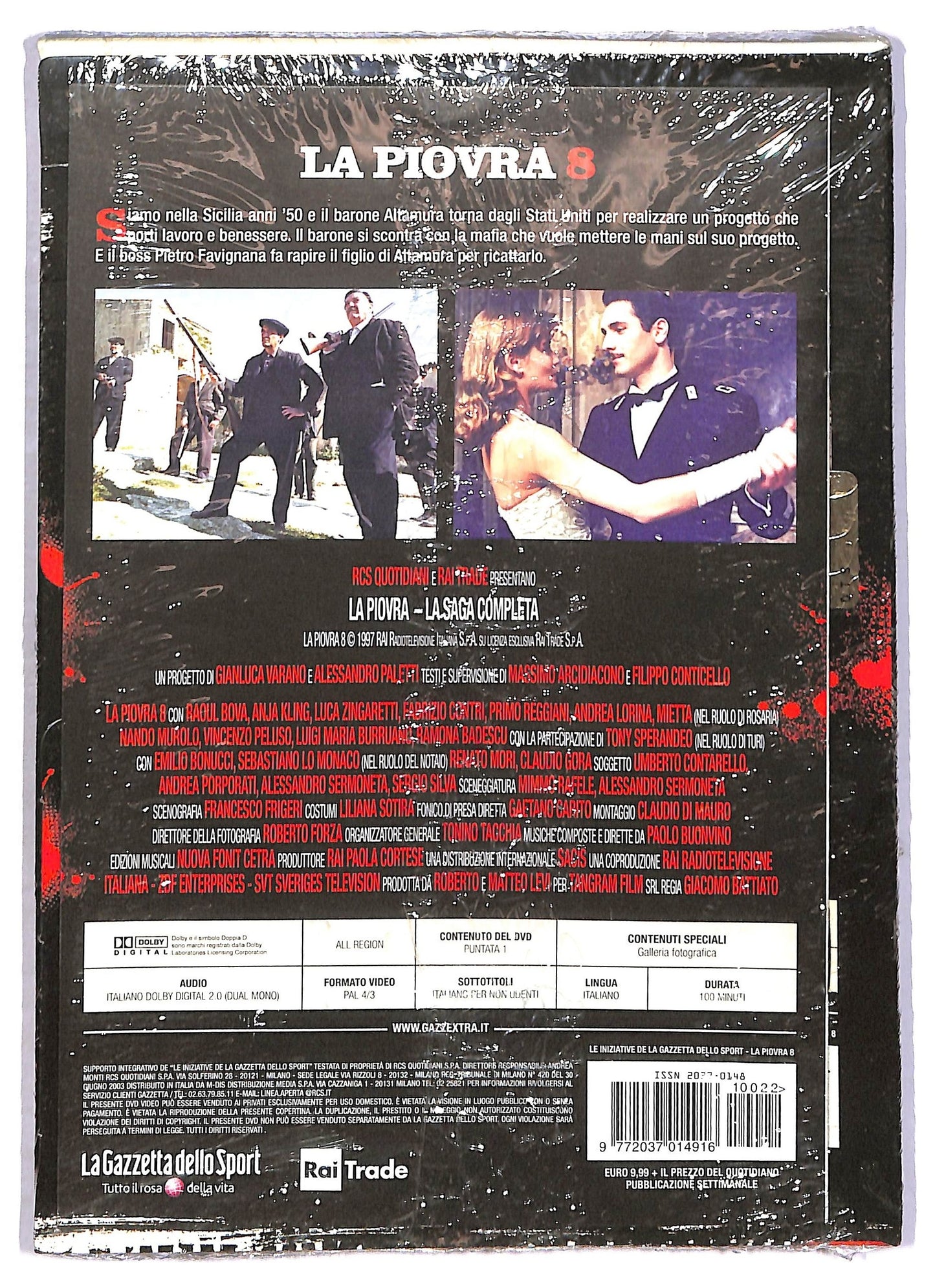 EBOND La piovra 8 - puntata 1 EDITORIALE DVD D802150