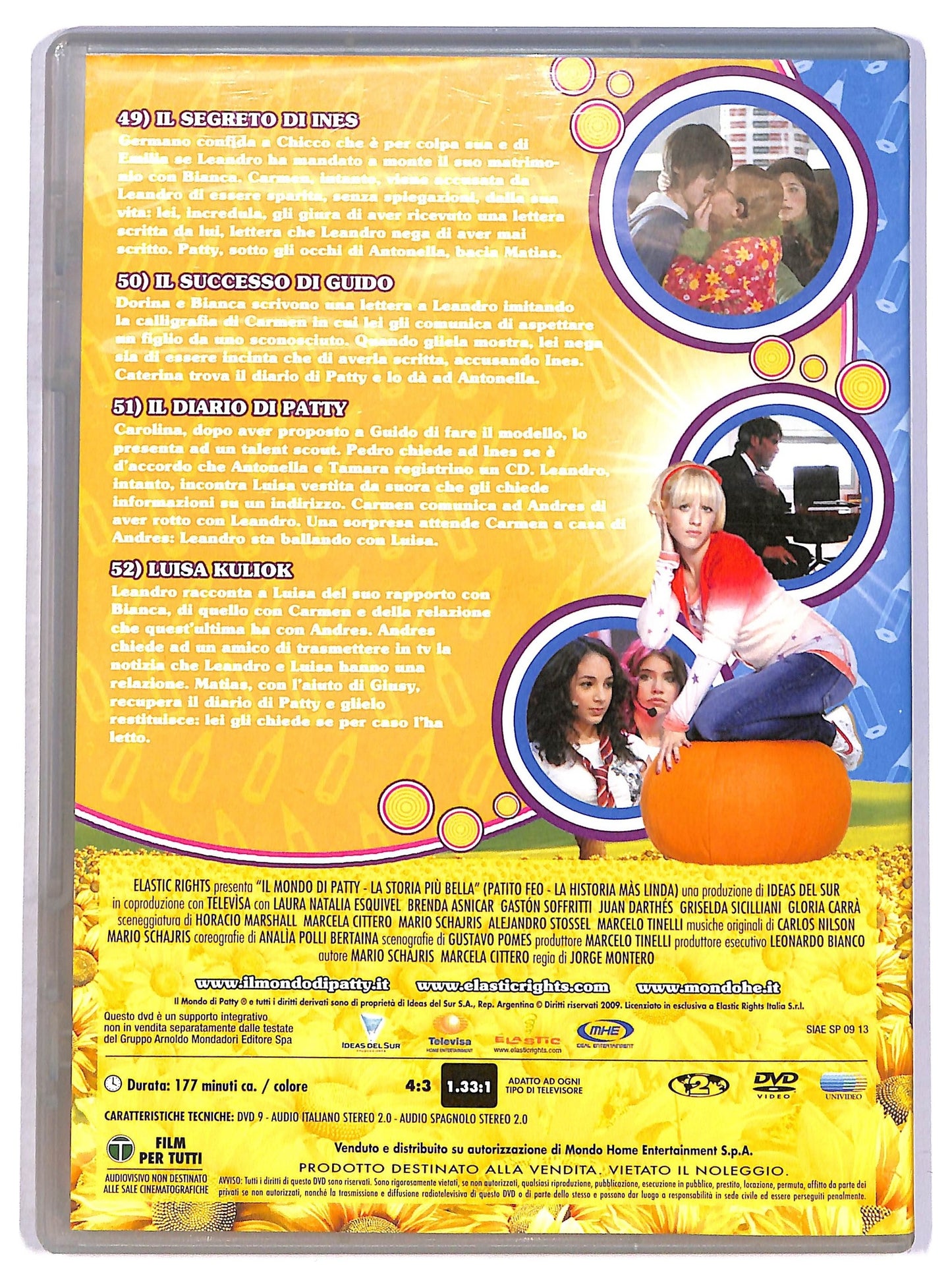 EBOND Il mondo di Patty - Volume 13 episodi 49 - 52 EDITORIALE DVD D802214