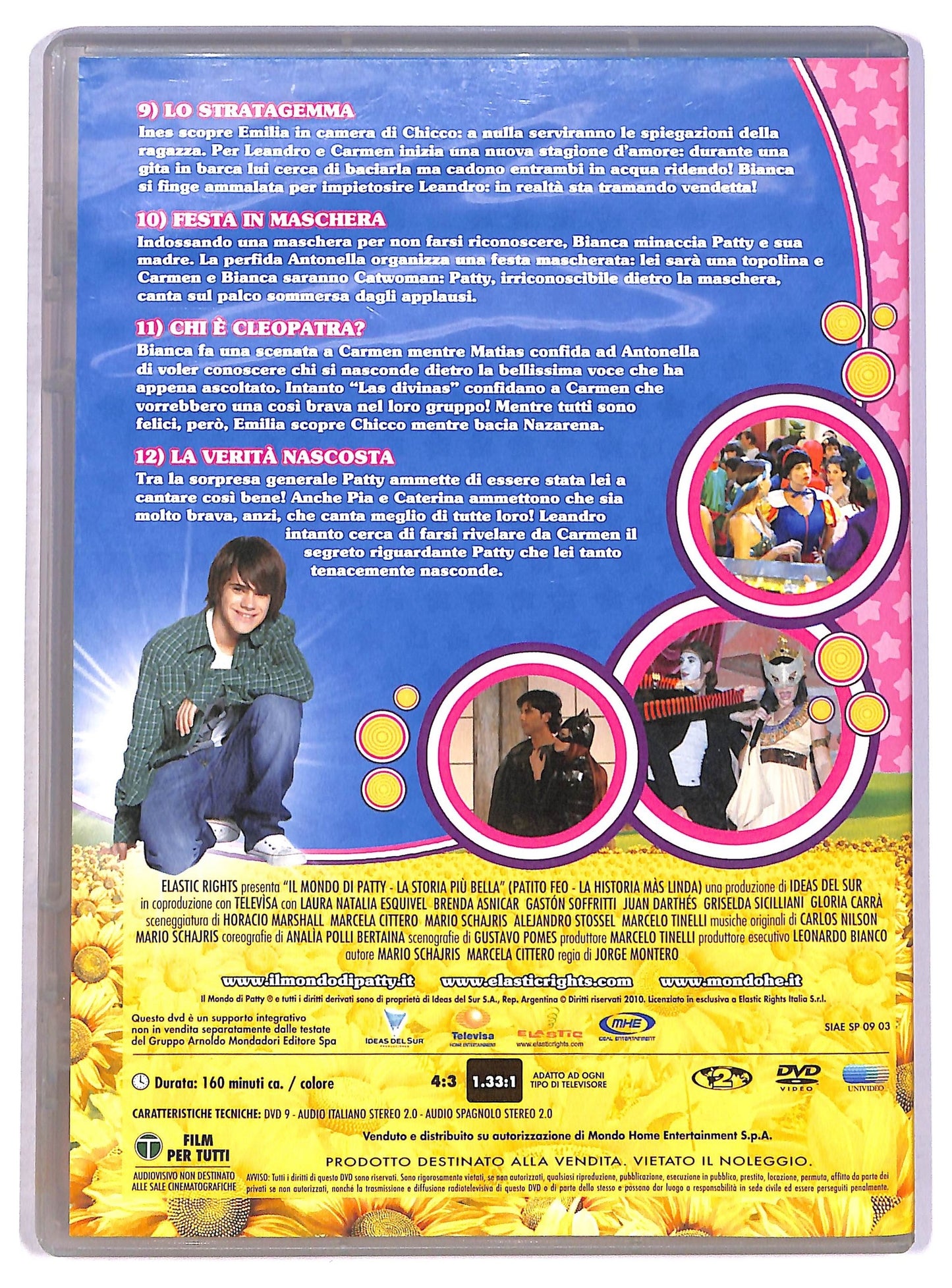 EBOND Il mondo di Patty volume 3 episodi 9 - 12 EDITORIALE DVD D802217