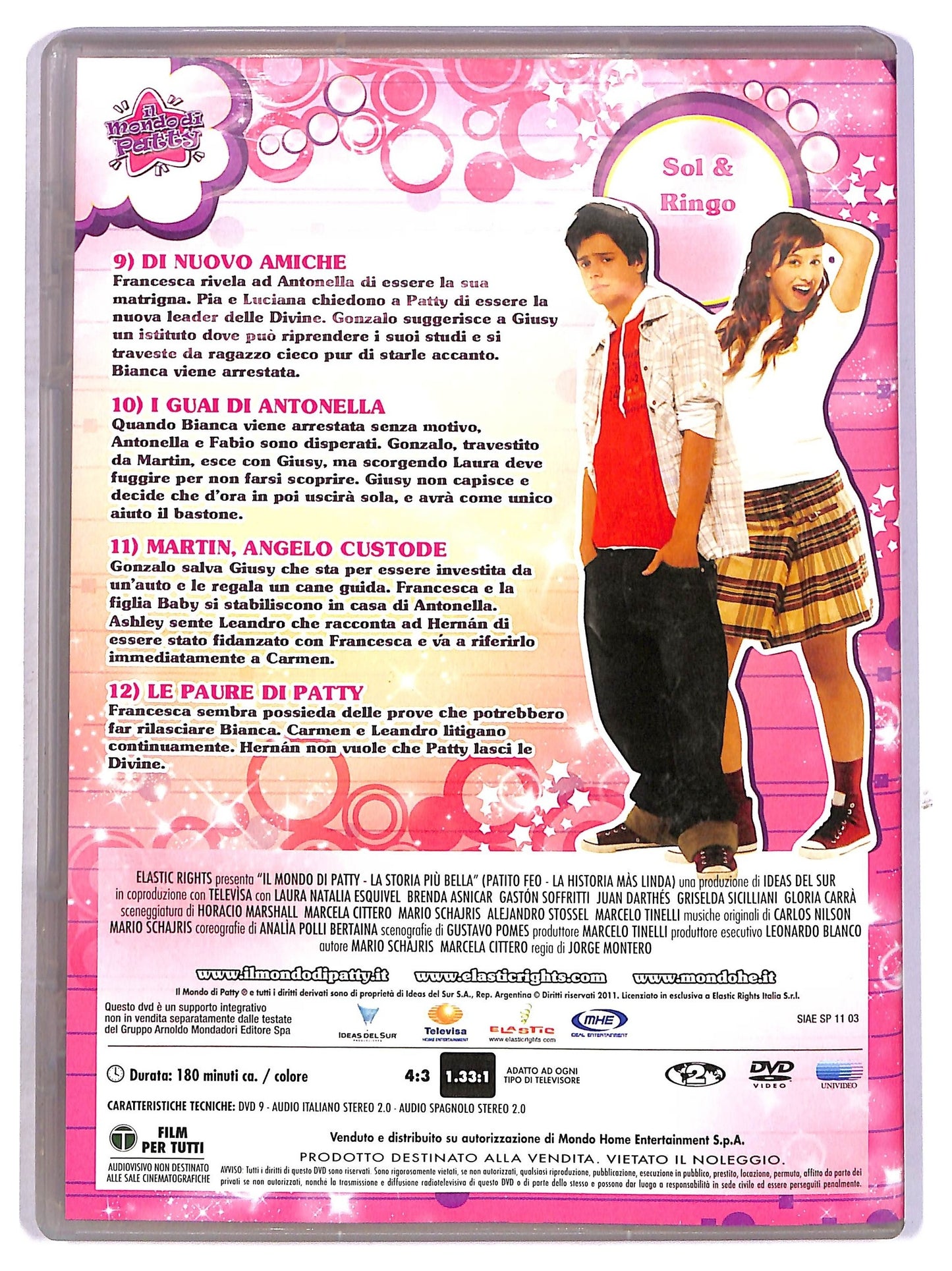 EBOND Il mondo di Patty Volume 3 episodi 9 - 12 EDITORIALE DVD D802237