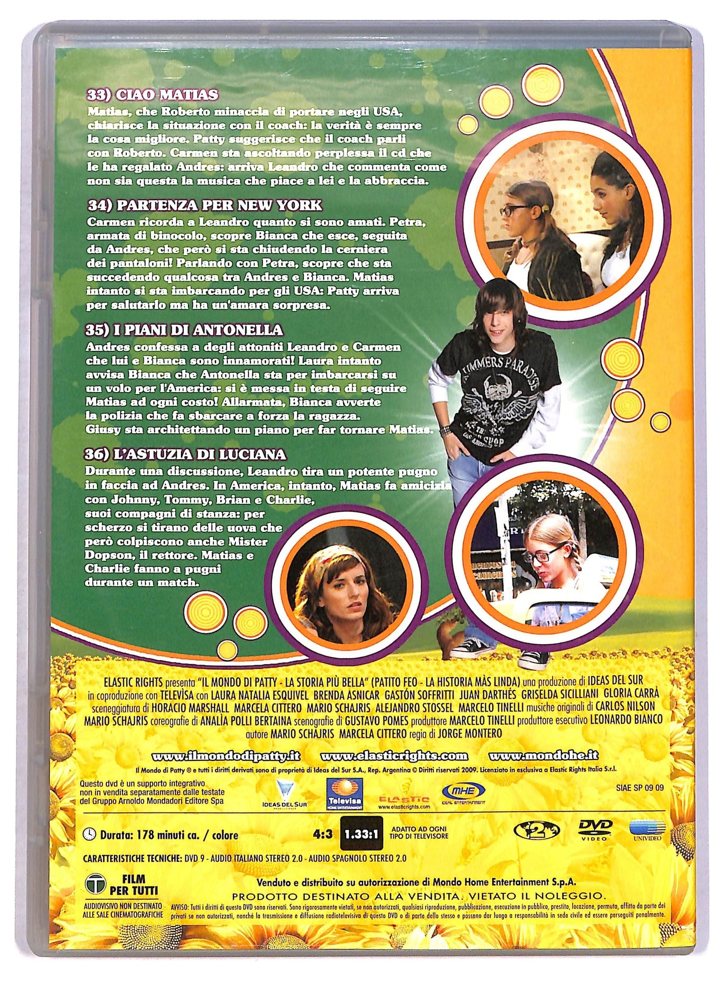 EBOND Il mondo di Patty - Volume 9 episodi 33 - 36 EDITORIALE DVD D802251