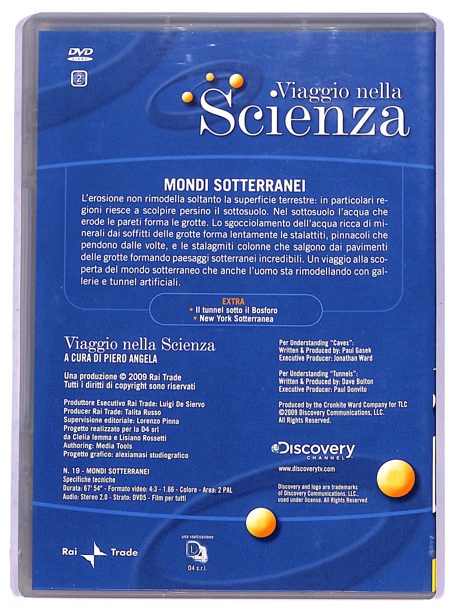 EBOND Viaggio nella scienza 19 - mondi sotteranei EDITORIALE DVD D802336