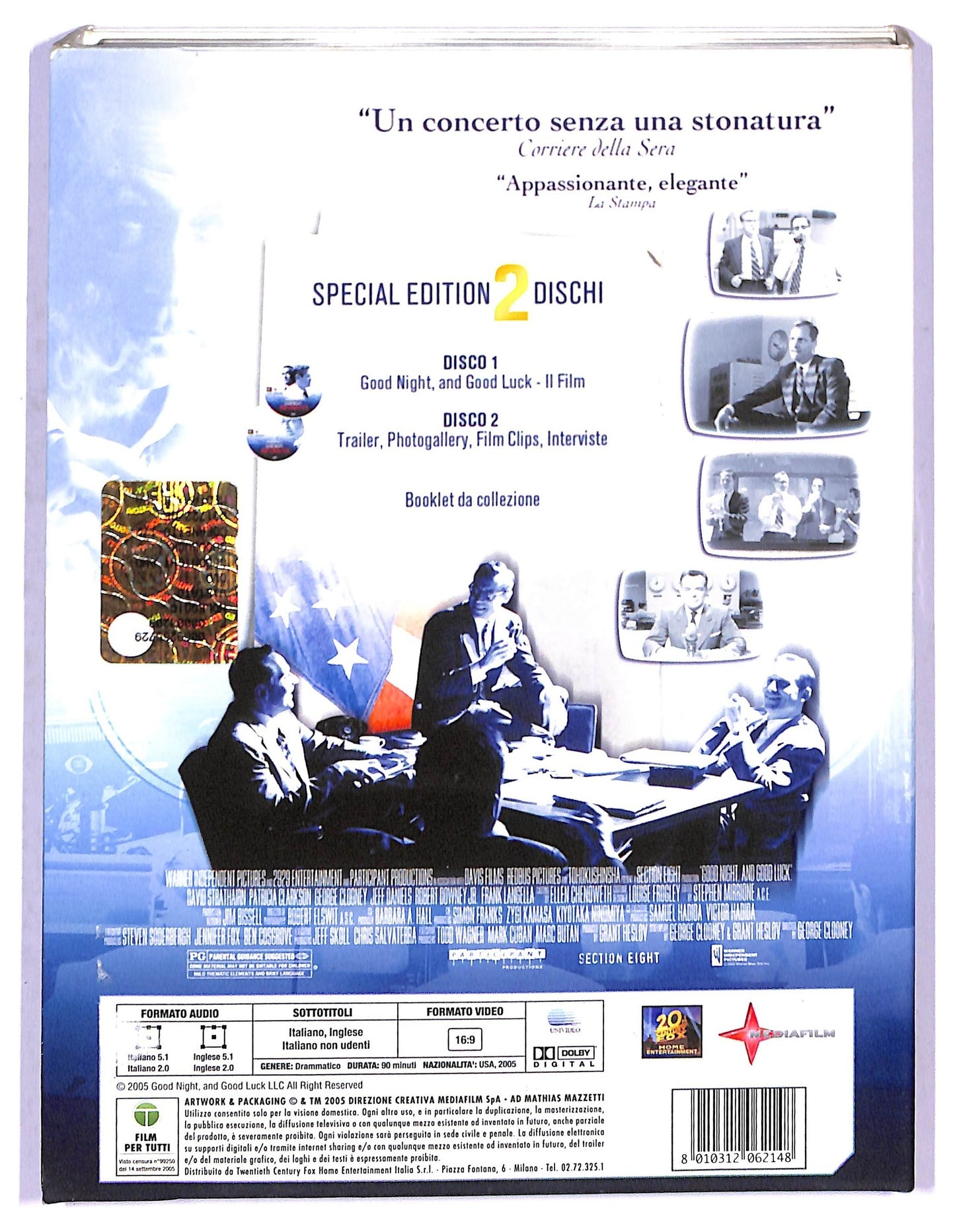 EBOND Good Night, and Good Luck. (2 dischi) DIGIPACK DVD D802337