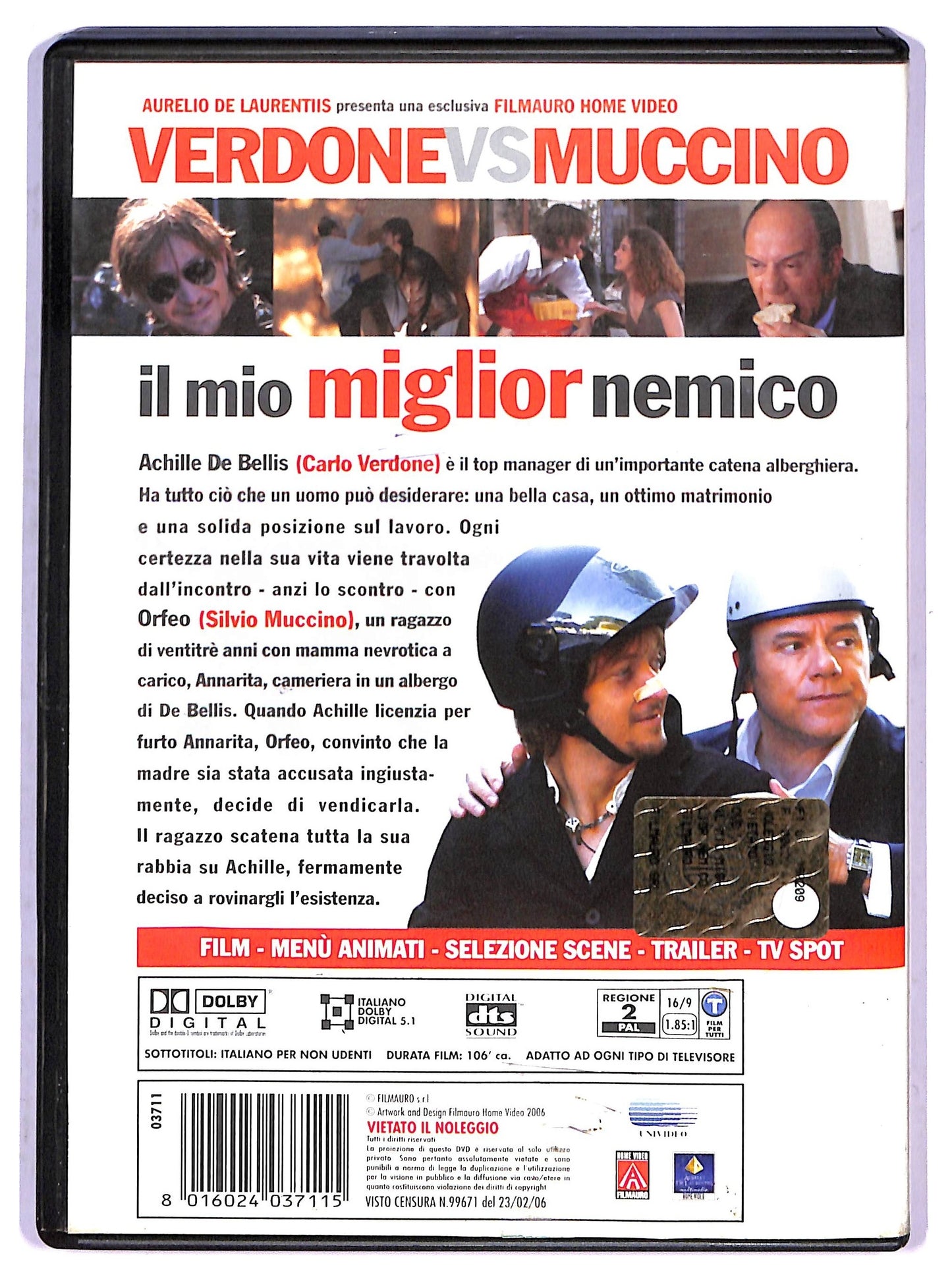EBOND Il Mio Miglior Nemico DVD D802407