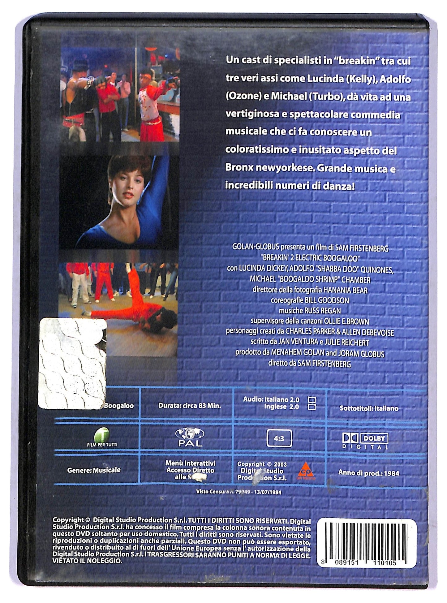 EBOND Breakin' - electric boogaloo DVD D802422