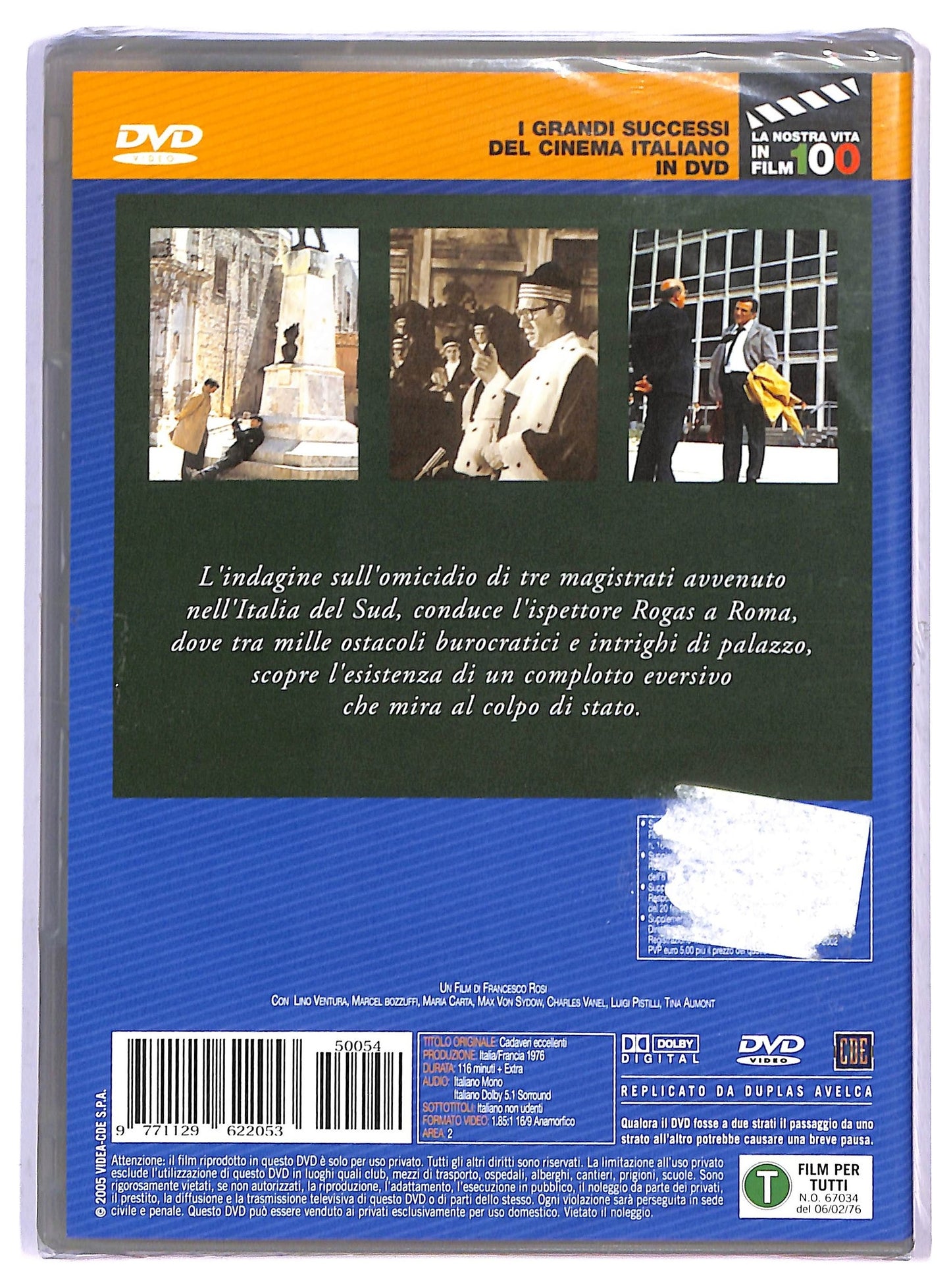 EBOND Cadaveri eccellenti EDITORIALE DVD D802451