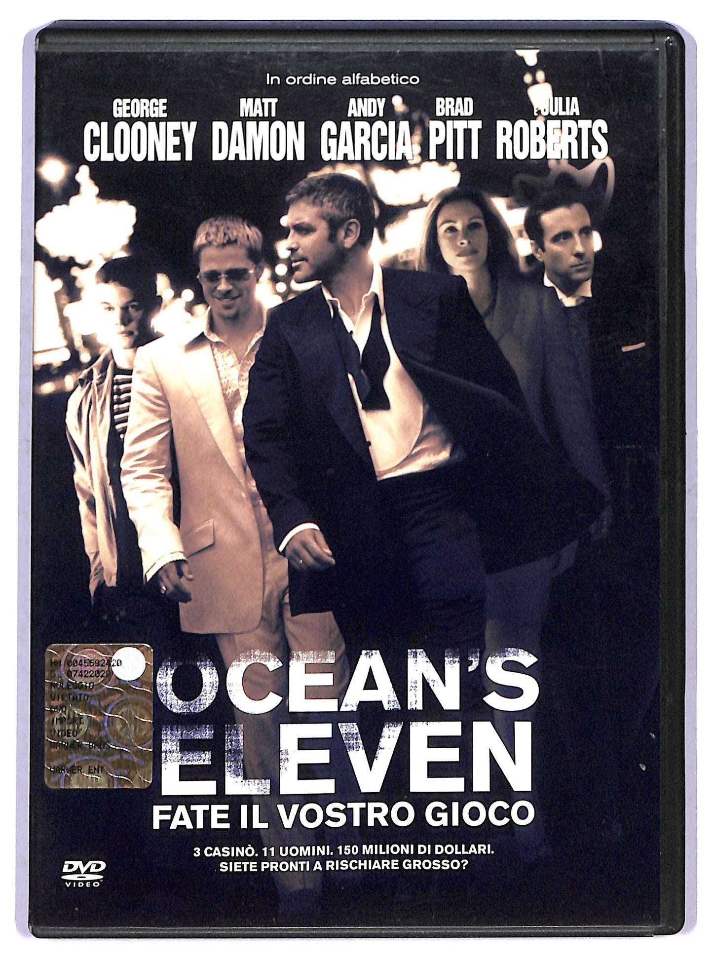 EBOND Ocean's Eleven - Fate il vostro gioco DVD D802502