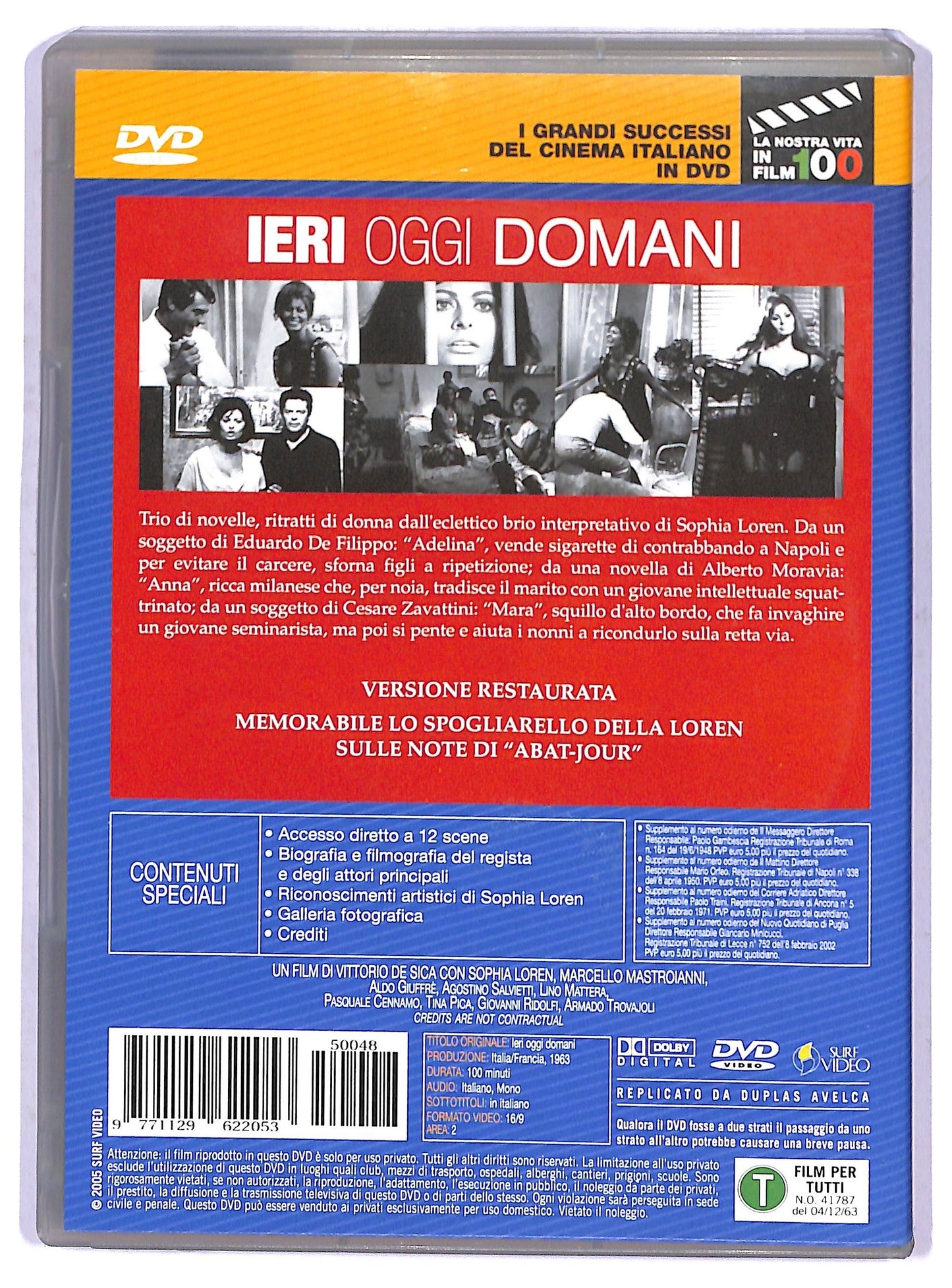 EBOND Ieri, Oggi, Domani DVD Editoriale D802528