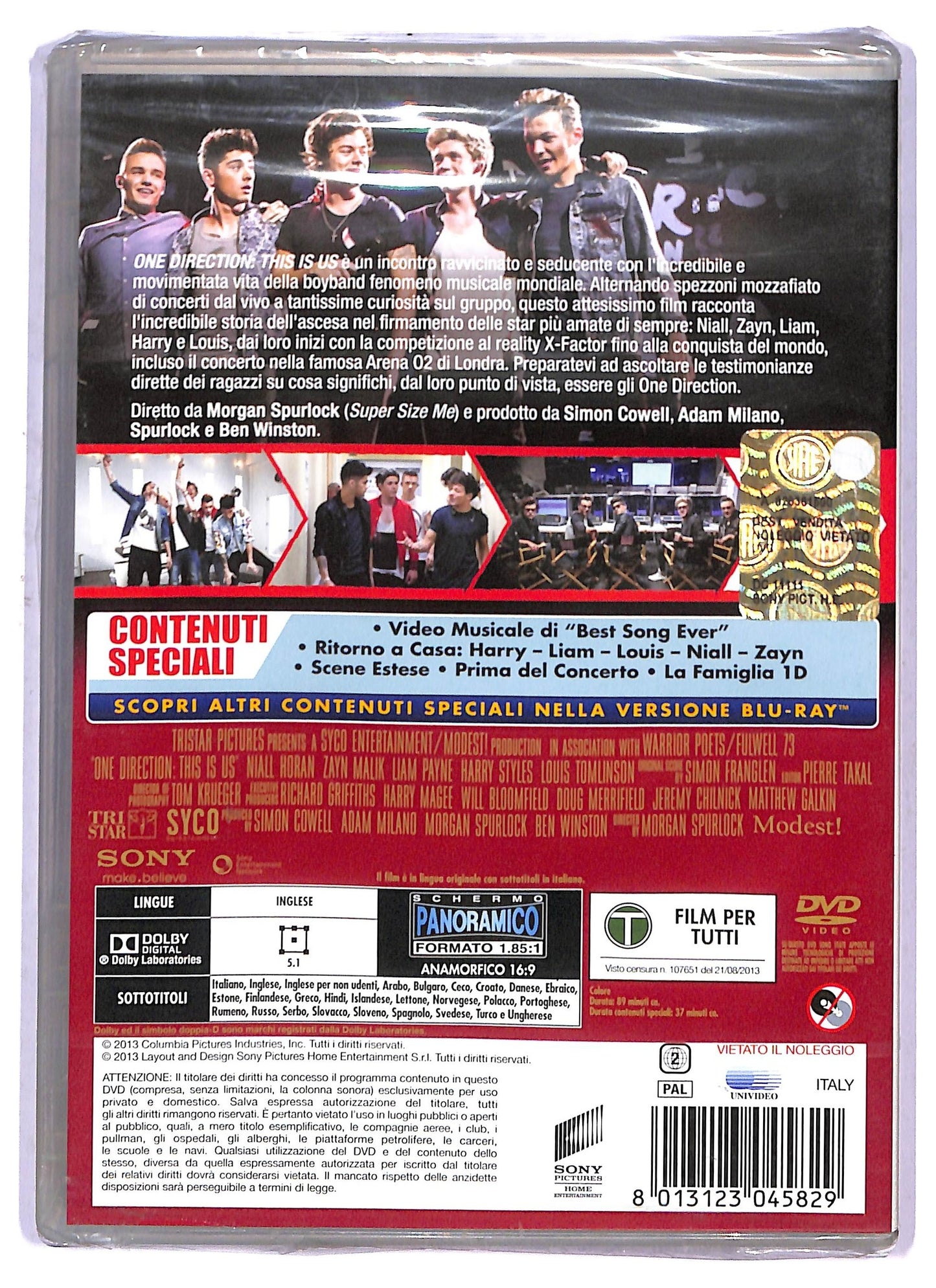 EBOND One Direction. This Is Us DVD D802539