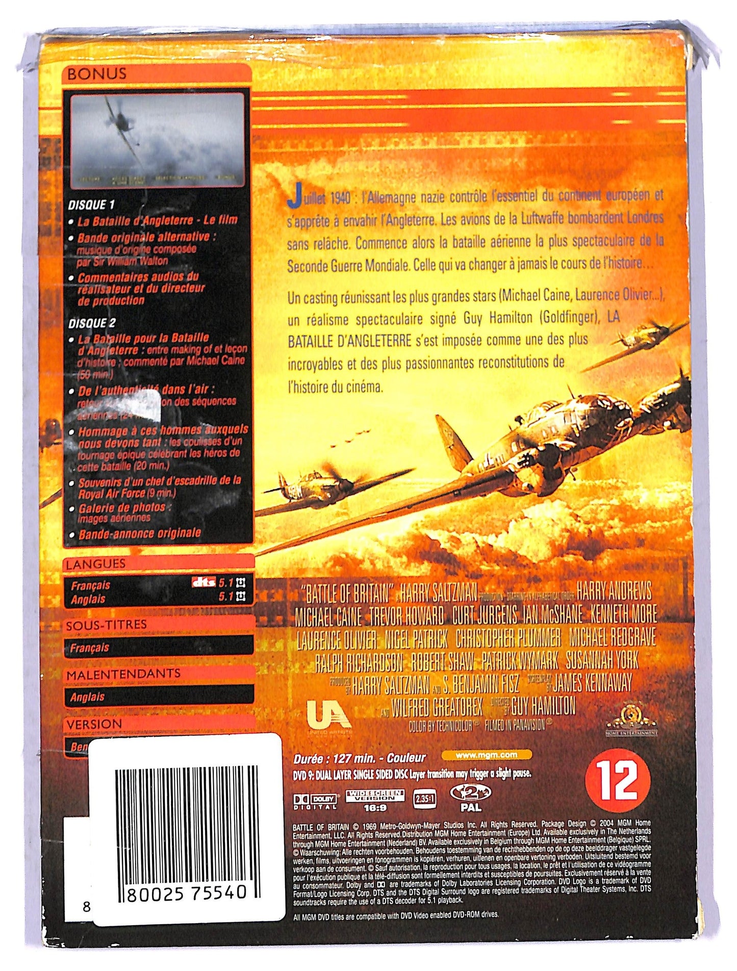 EBOND La bataille d'angleterre NO ITA SPECIAL EDITION DVD D802553