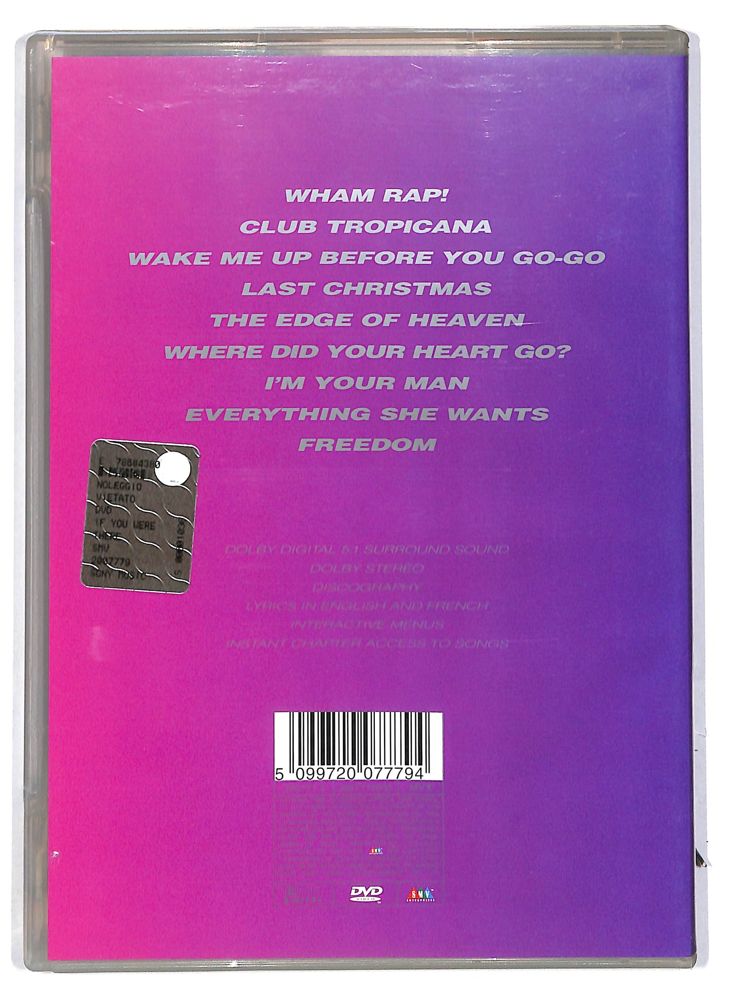 EBOND Wham! – The Best Of Wham! DVD D802625