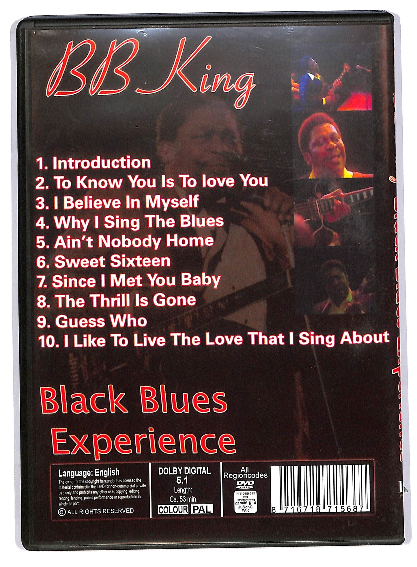 EBOND B.B. King – Black Blues Experience DVD D802701