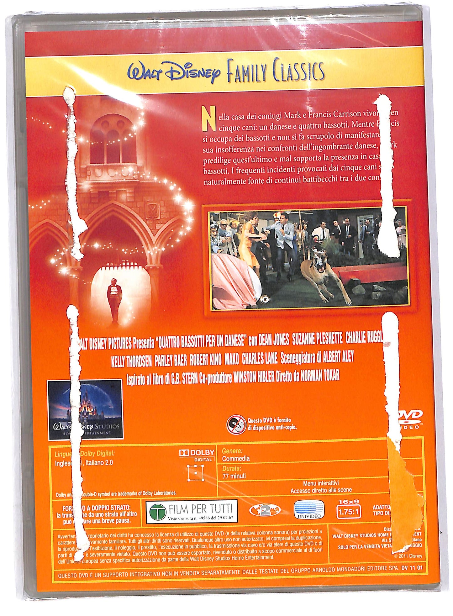 EBOND Quattro bassotti per un danese - EDITORIALE DVD D802702