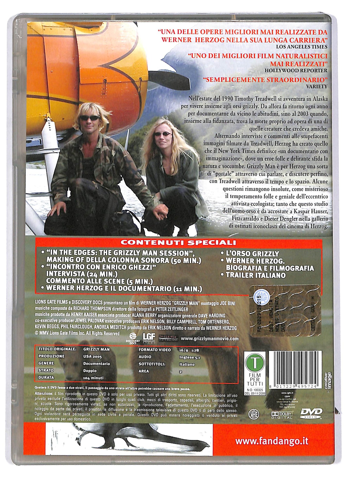 EBOND Grizzly Man DVD D802715