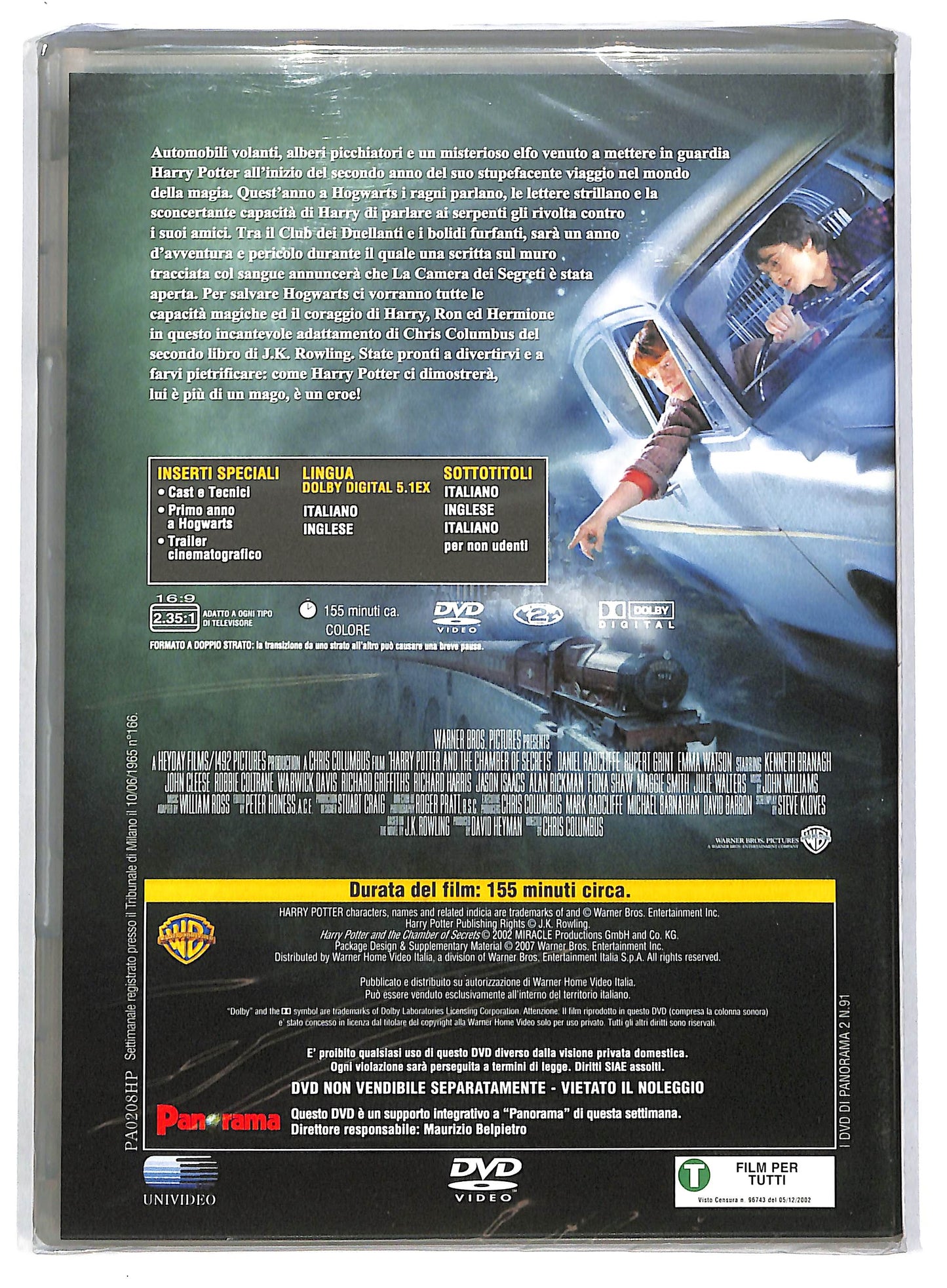 EBOND Harry Potter e la camera dei segreti - EDITORIALE DVD D802964